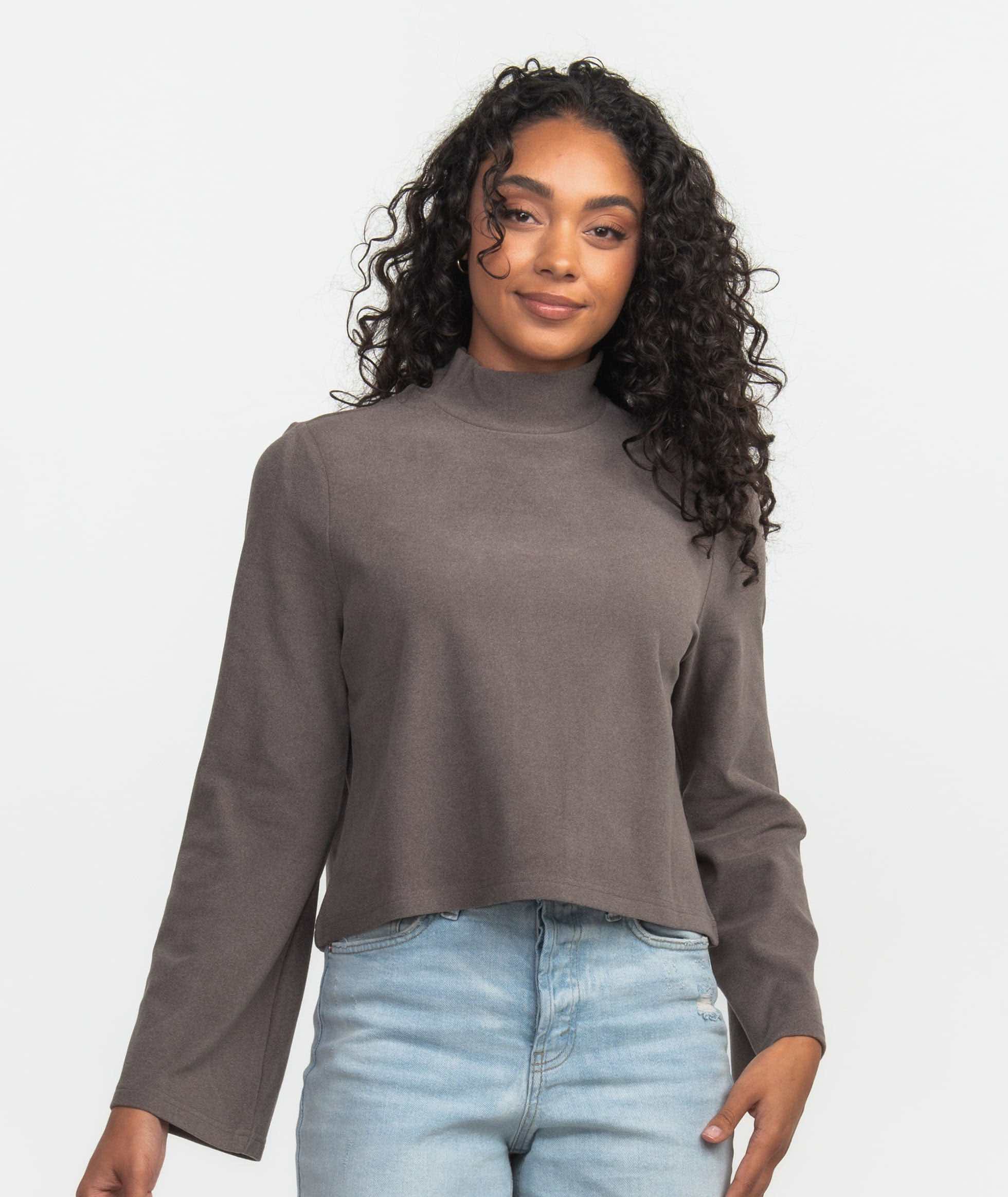 Elevated Sweatshirt - Ember Brown - Image 1