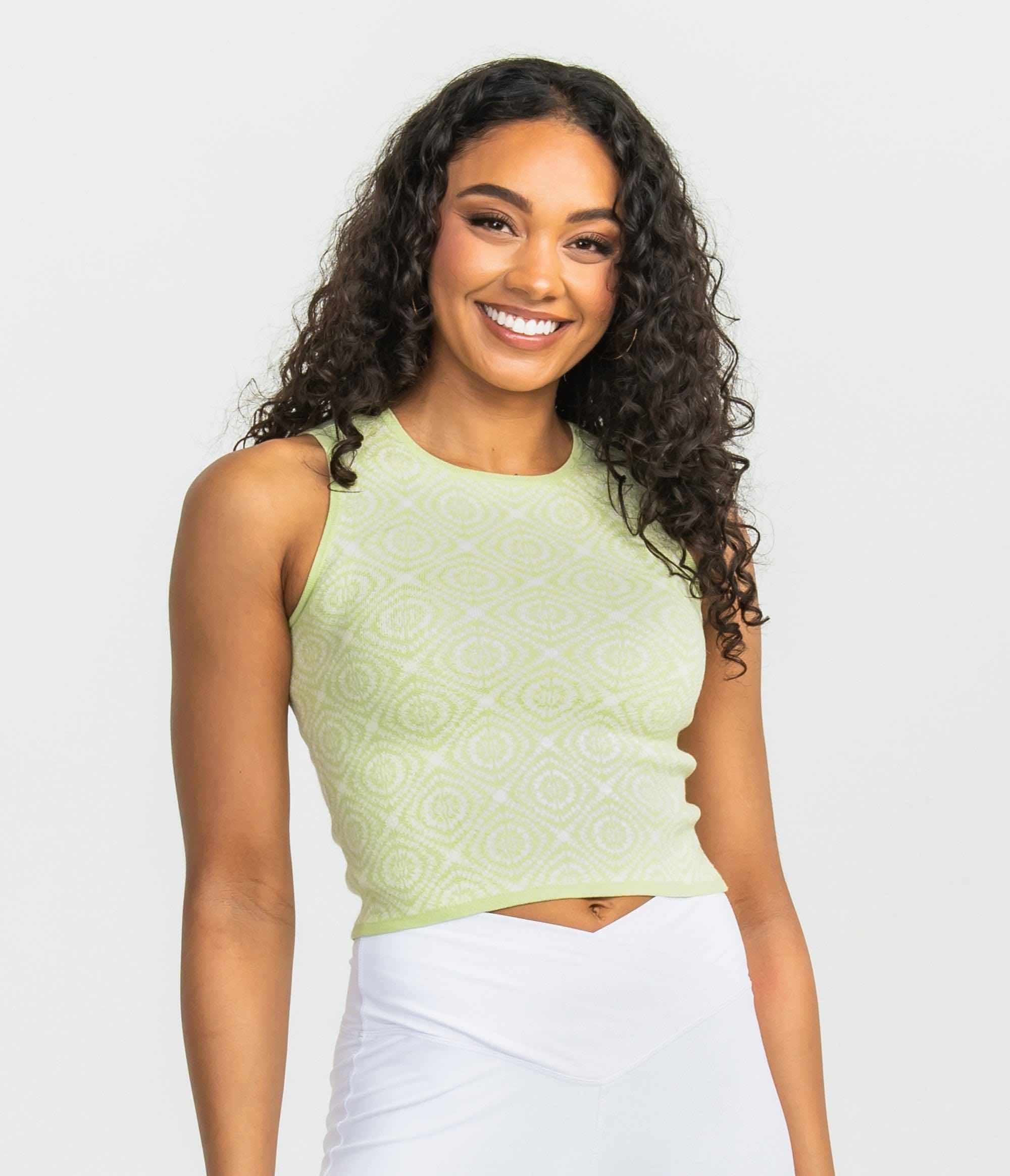 Groove On Knit Tank - Kaleidoscope - Image 1