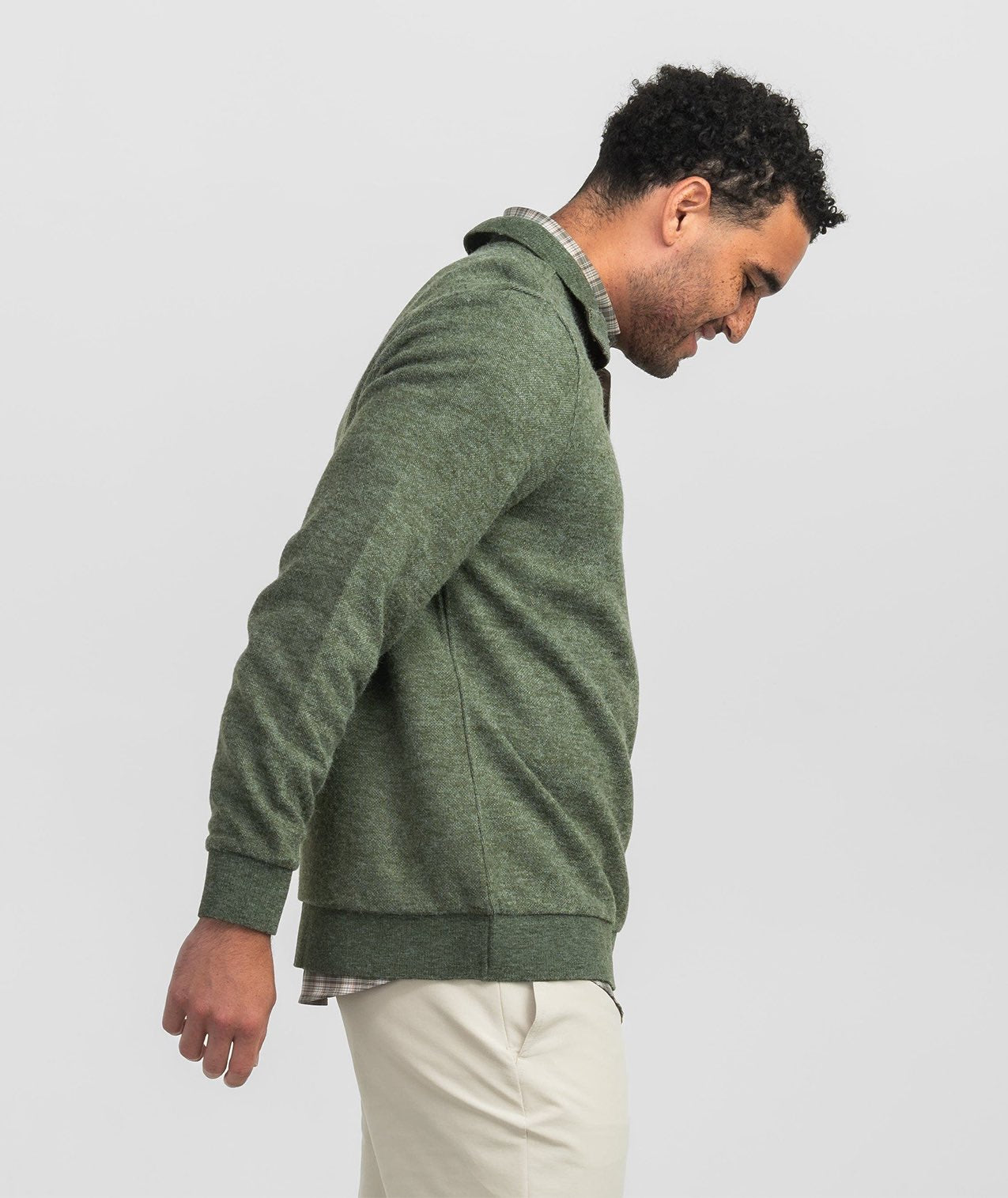 Sweater Fleece Elevated Pullover - Cedar - Image 2