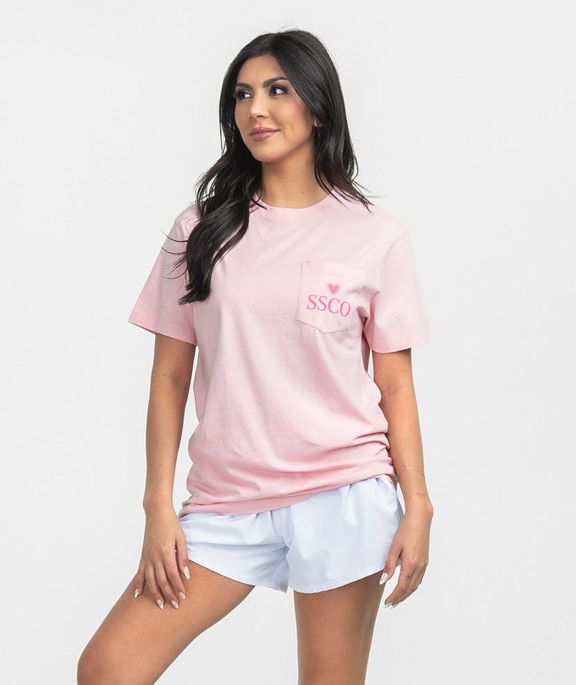 Dolly of Hearts Tee SS - Blush - Image 2