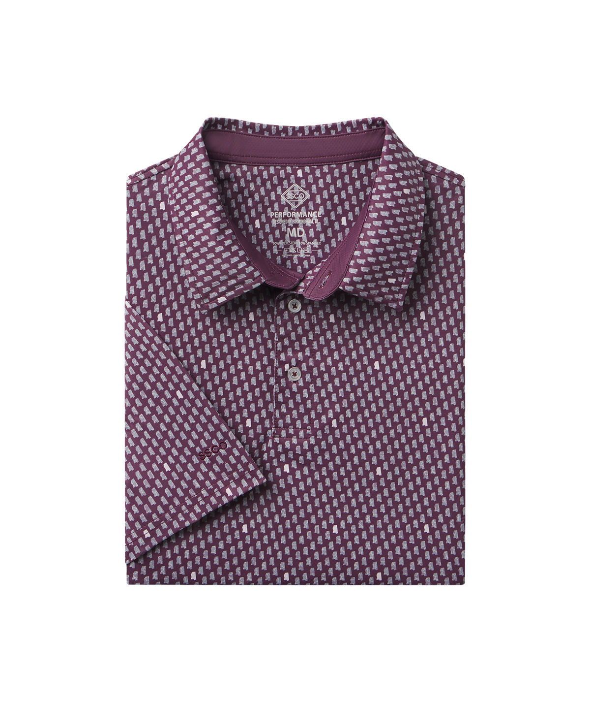 Kickoff Camo MotionTech Polo SS - Bell Yeah Camo - image 1