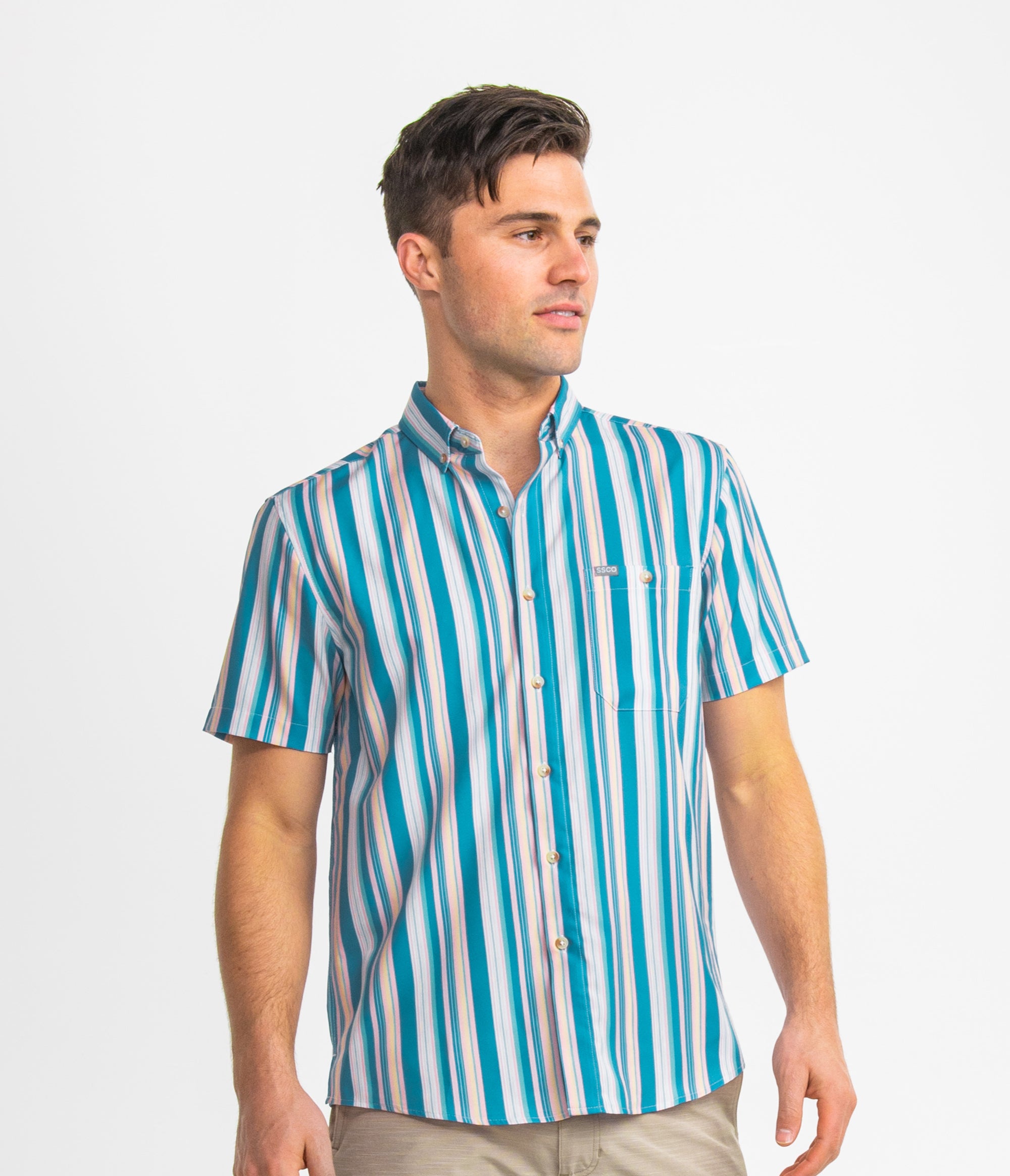 Beach Boy Baja Shirt SS
