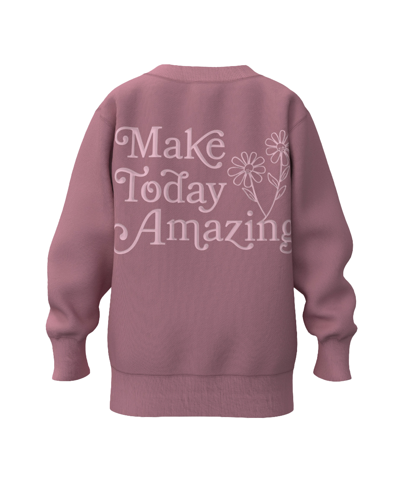 Youth Girls Puff Print Sweatshirt