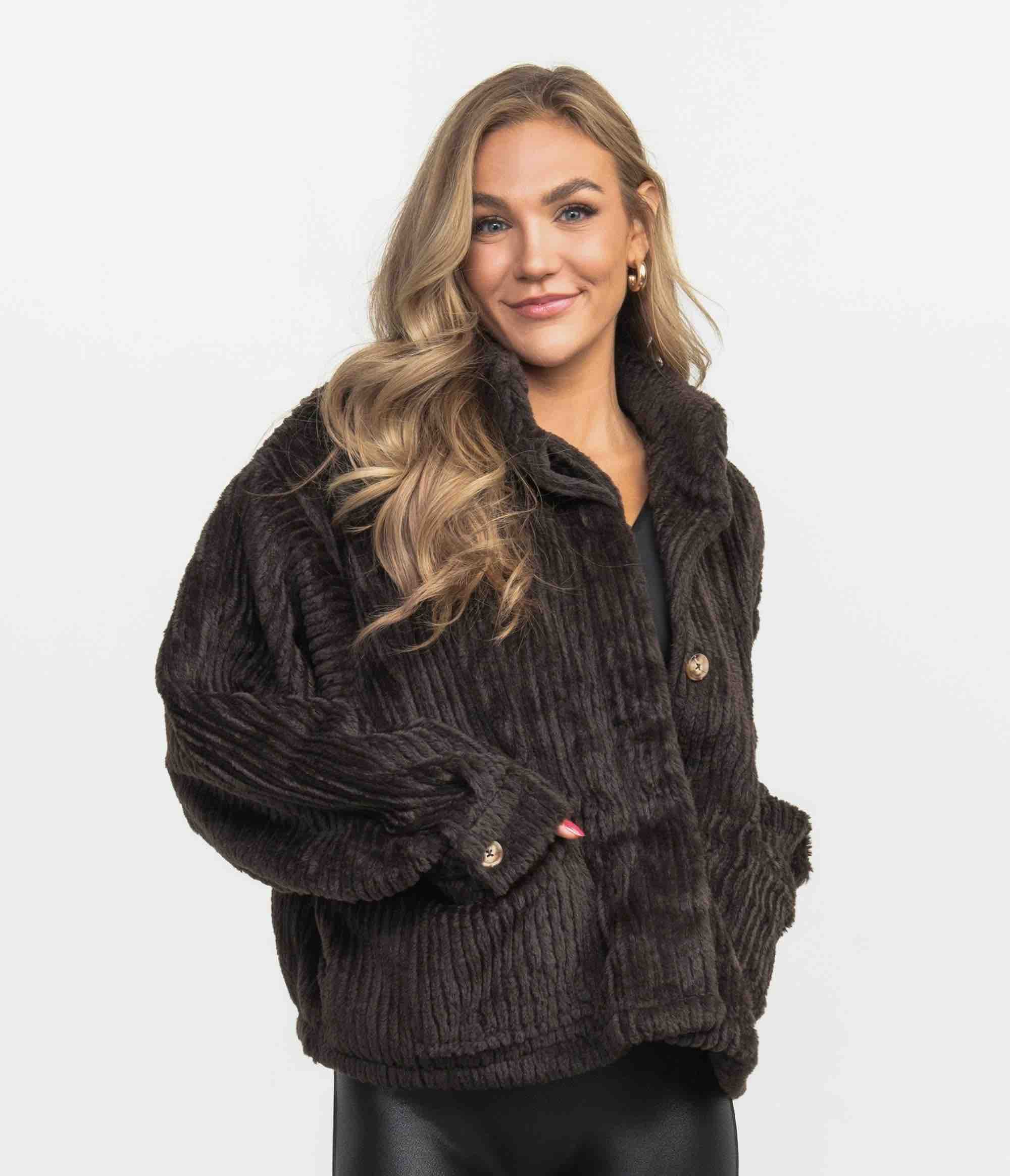 Peyton Sherpa Pile Jacket