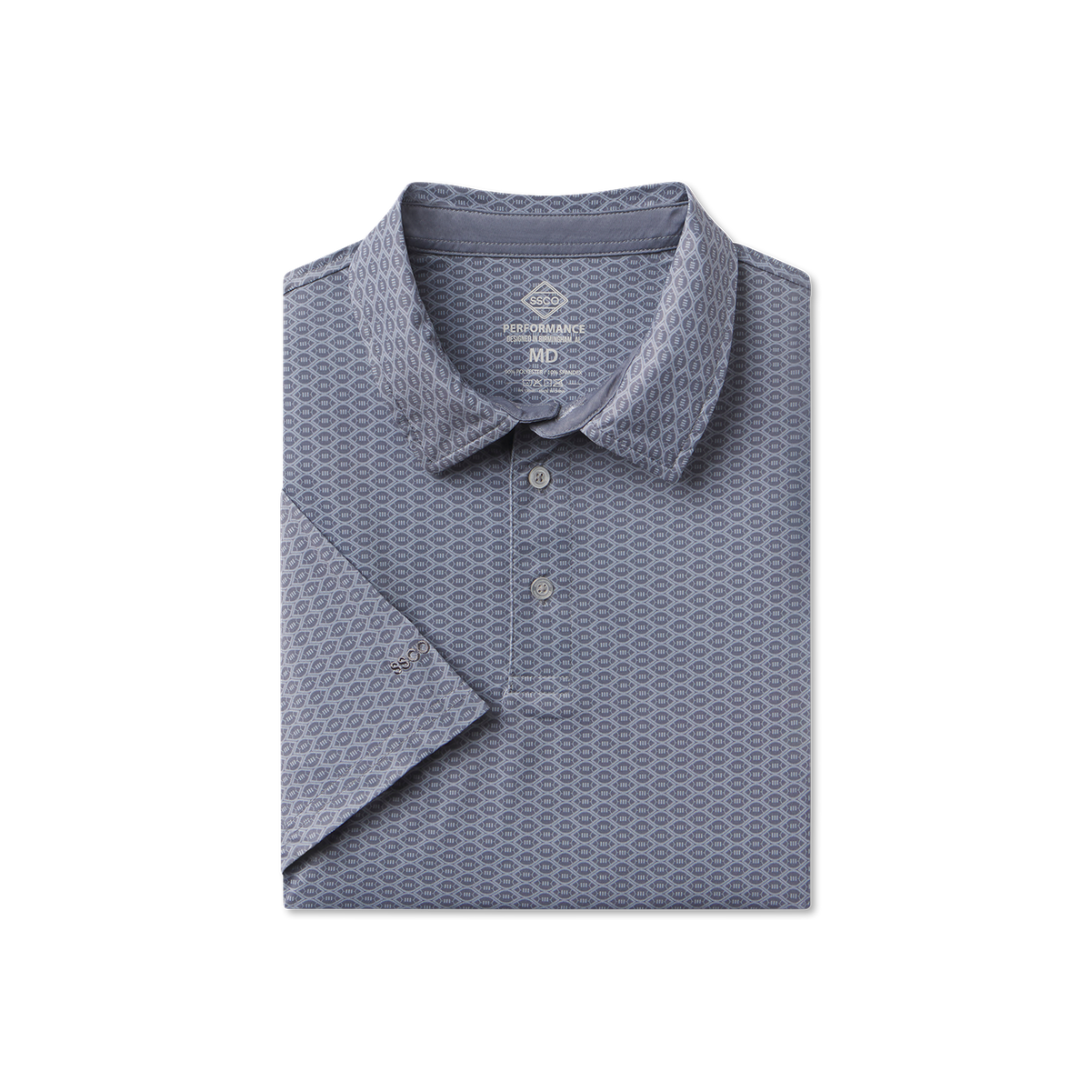 Gridiron MotionTech Polo SS - Iron - image 1