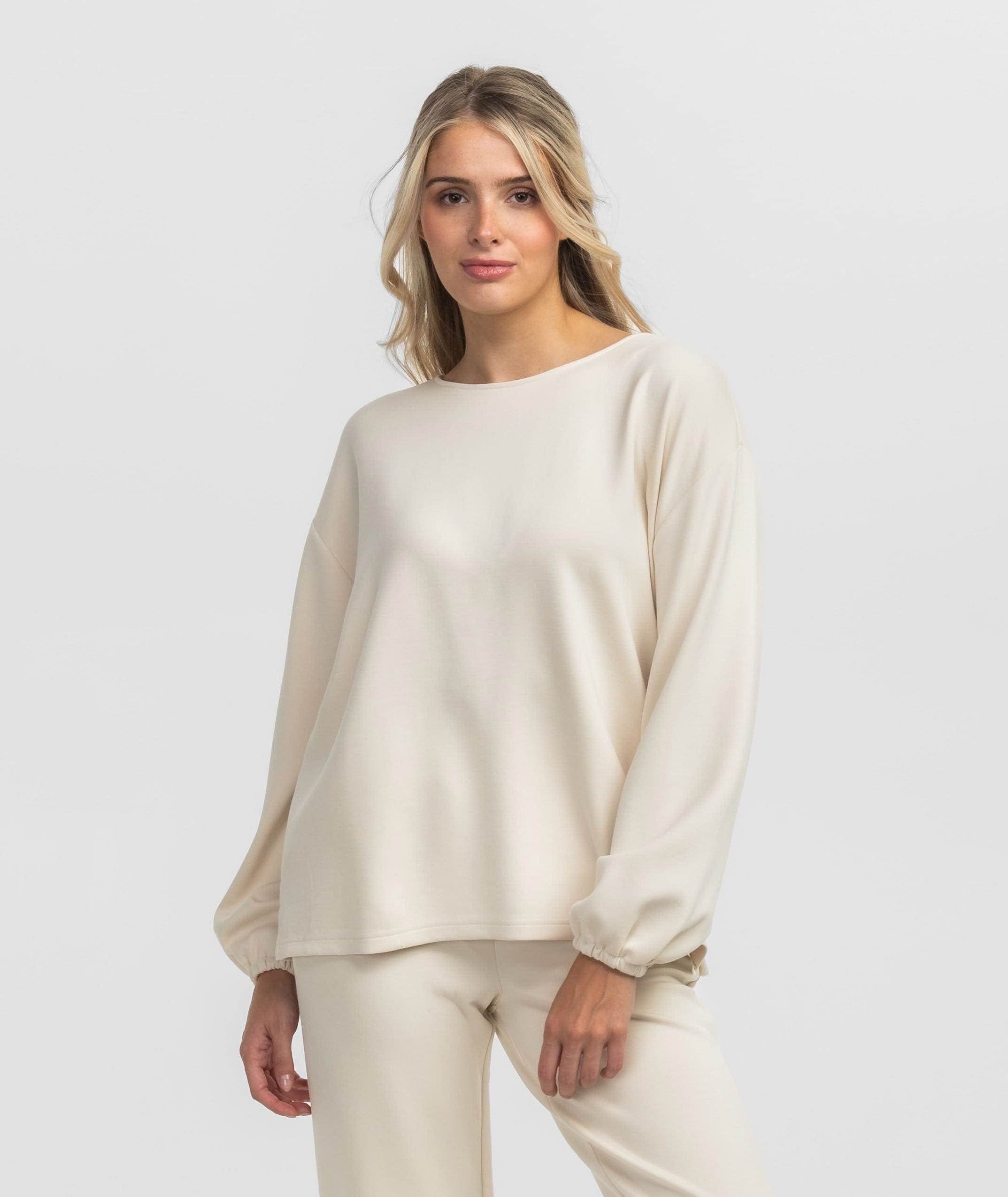 AstroKnit Bella Top - Off White - Image 1