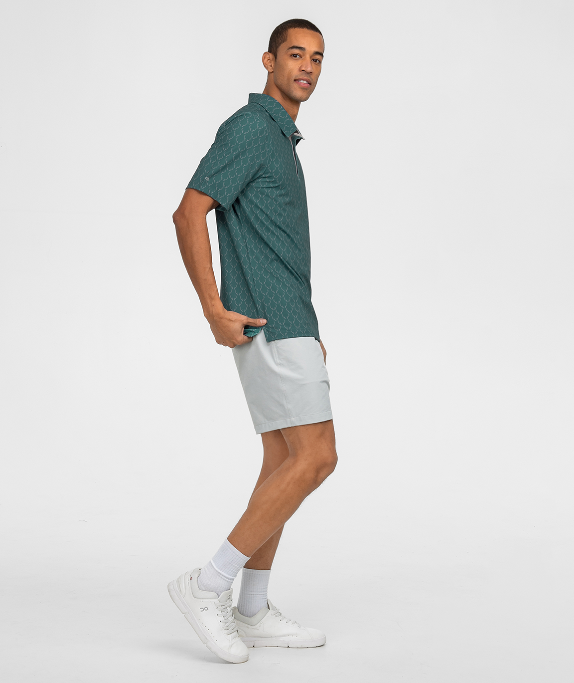 Love Of The Hunt Printed Polo - Love Of The Hunt - Image 3