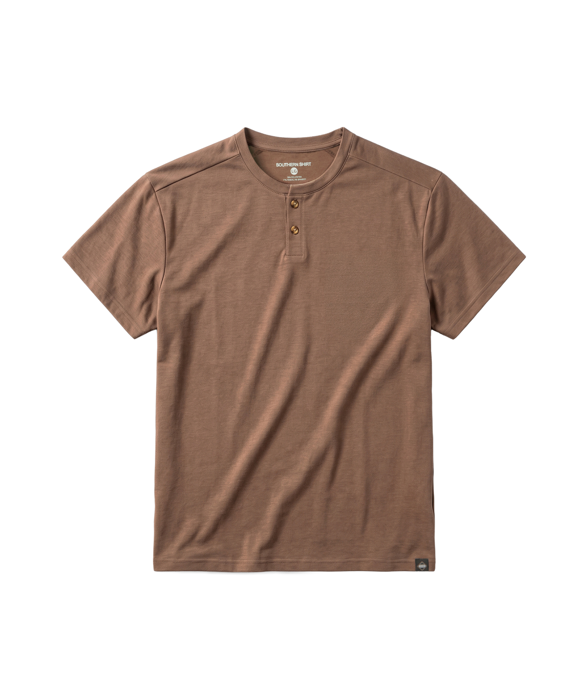 Max Comfort Henley SS - Walnut - image 1