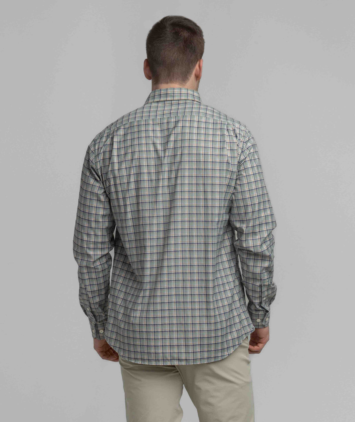 Hawthorne Plaid LS - Mallard - Image 3