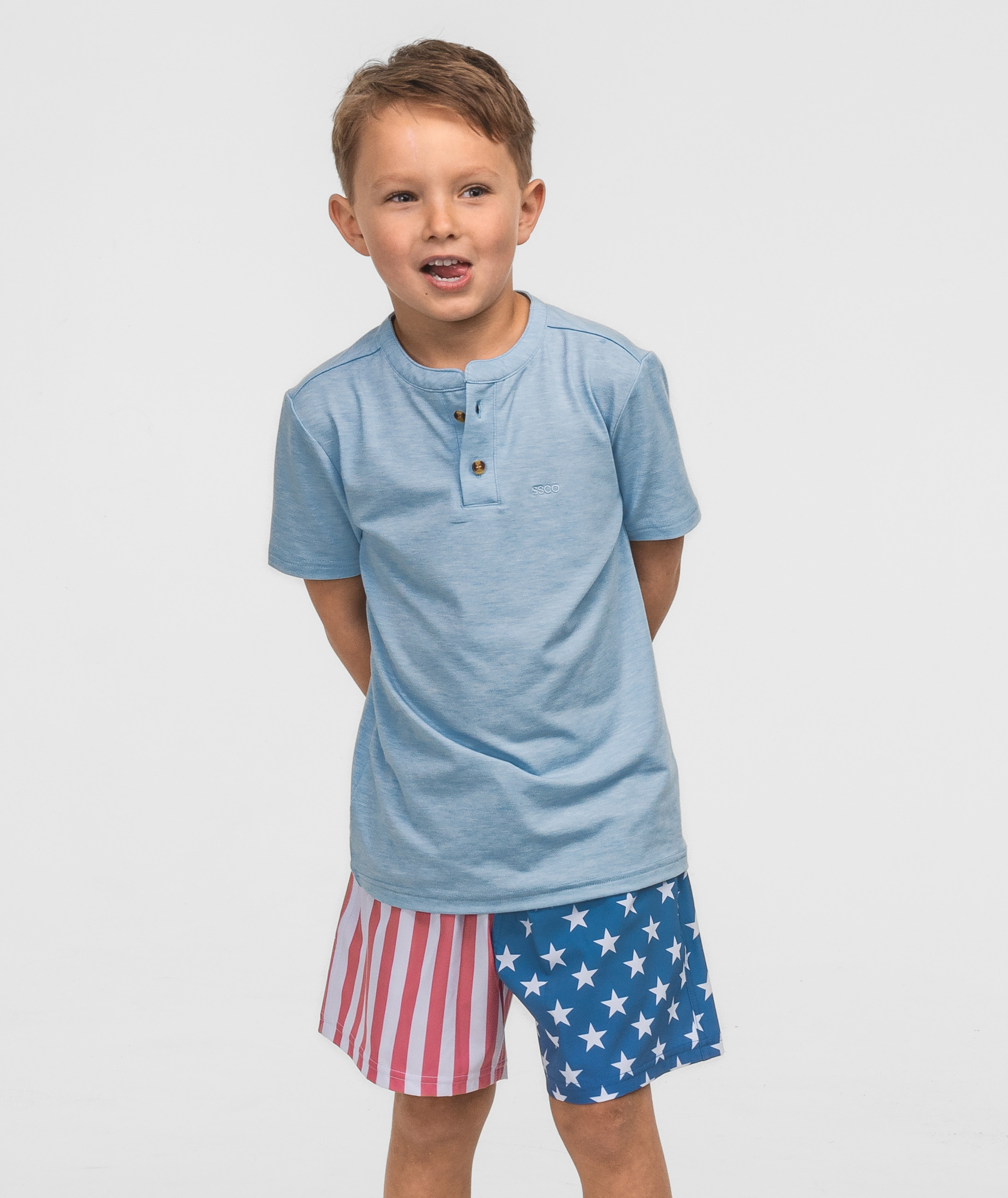 Boys Freedom Rider Swim Shorts - Freedom Rider - Image 2
