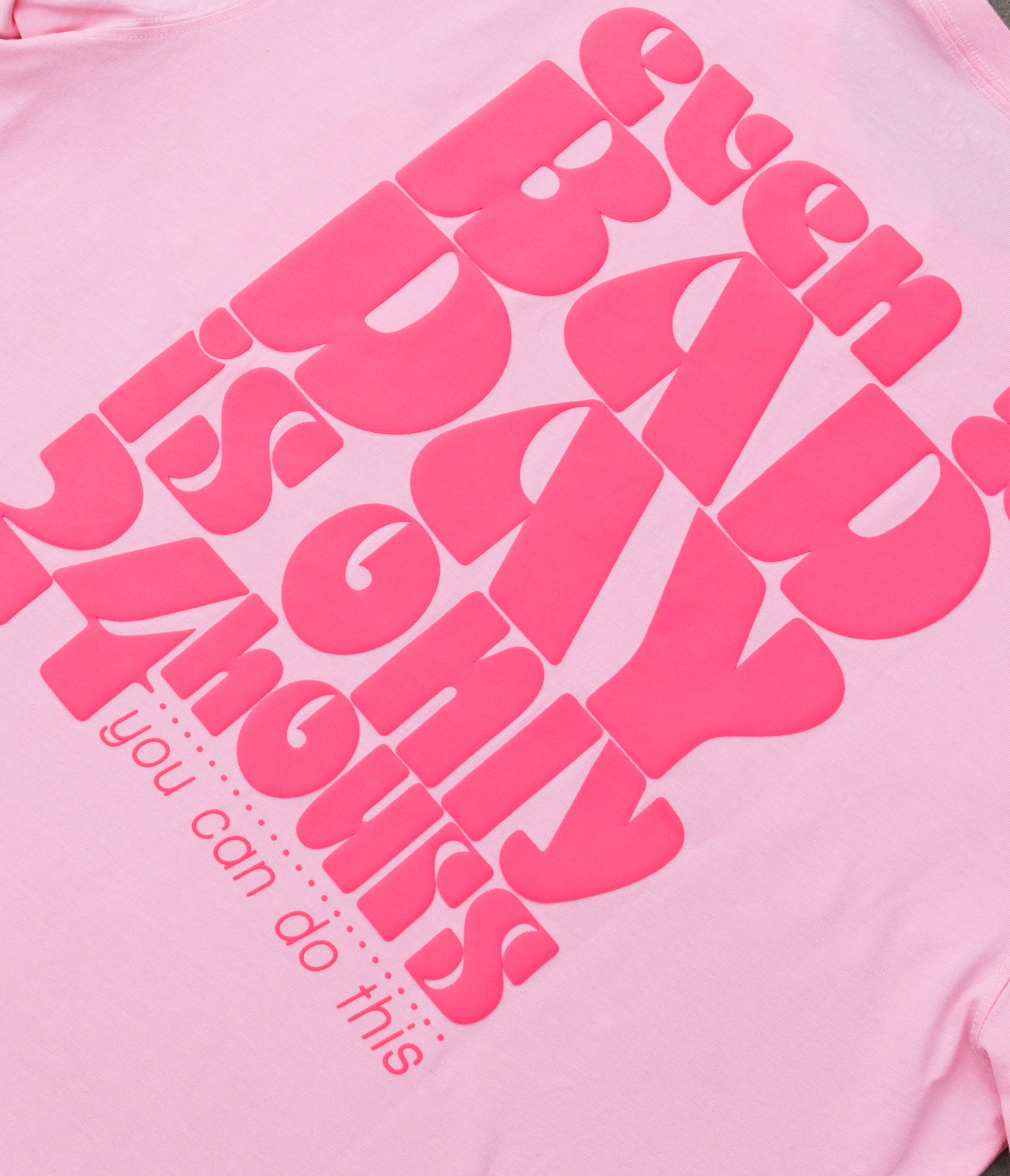 Think Positive Puff Print Tee SS - Sugar Rush - Image 2
