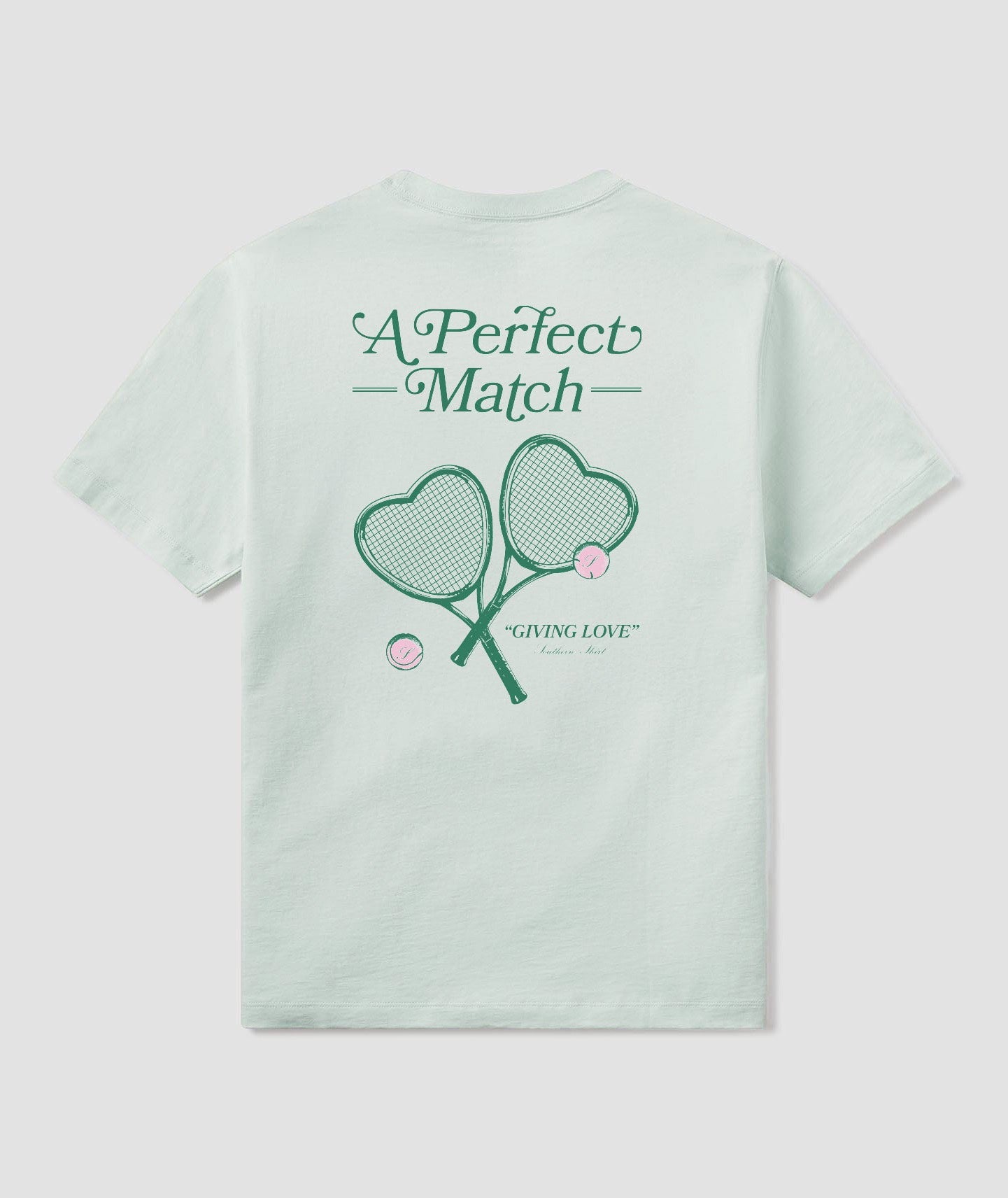 A Perfect Match Tee SS - Cool Mint - Image 1