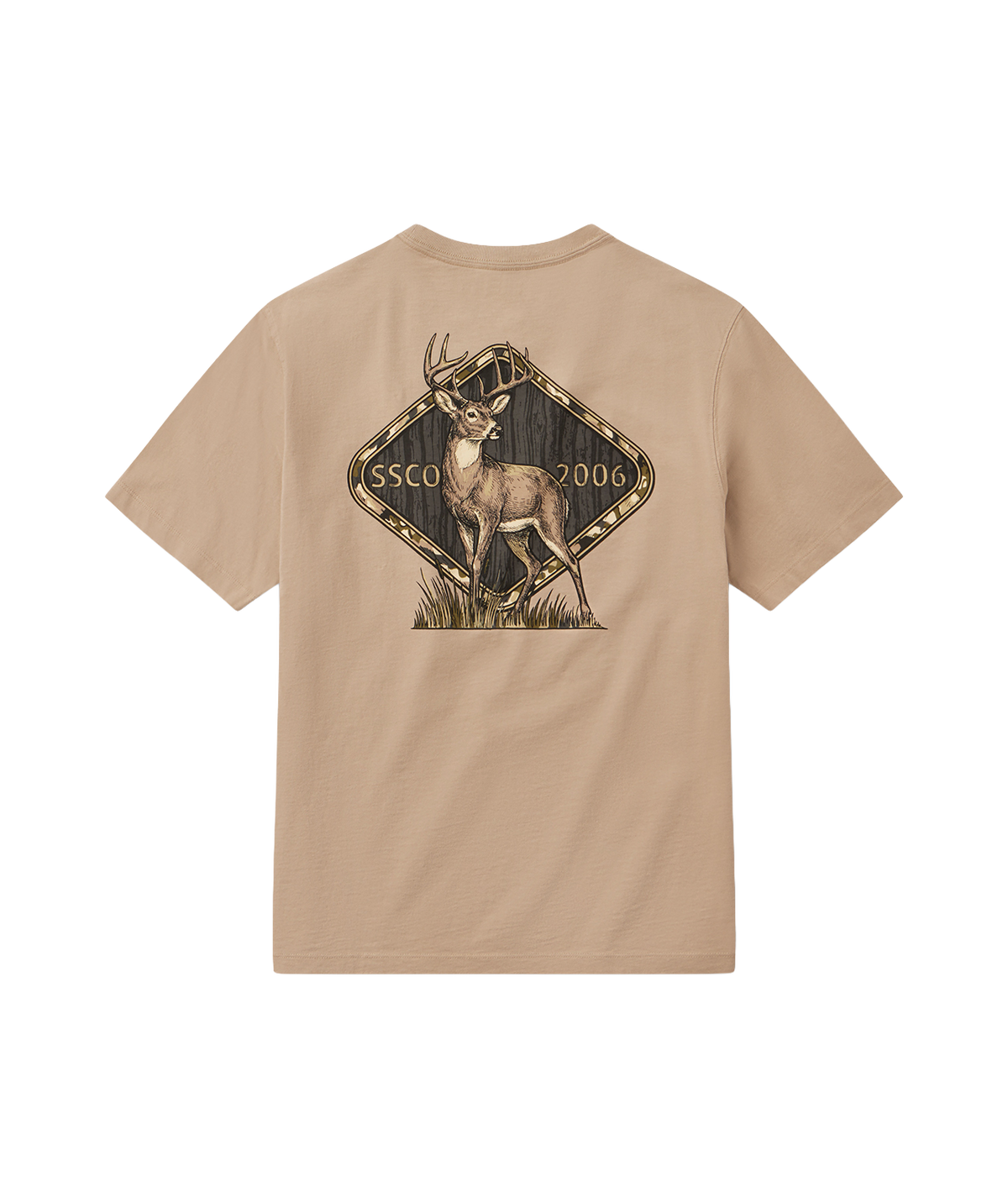 Woodland Whitetail Tee SS - Chinchilla - image 1