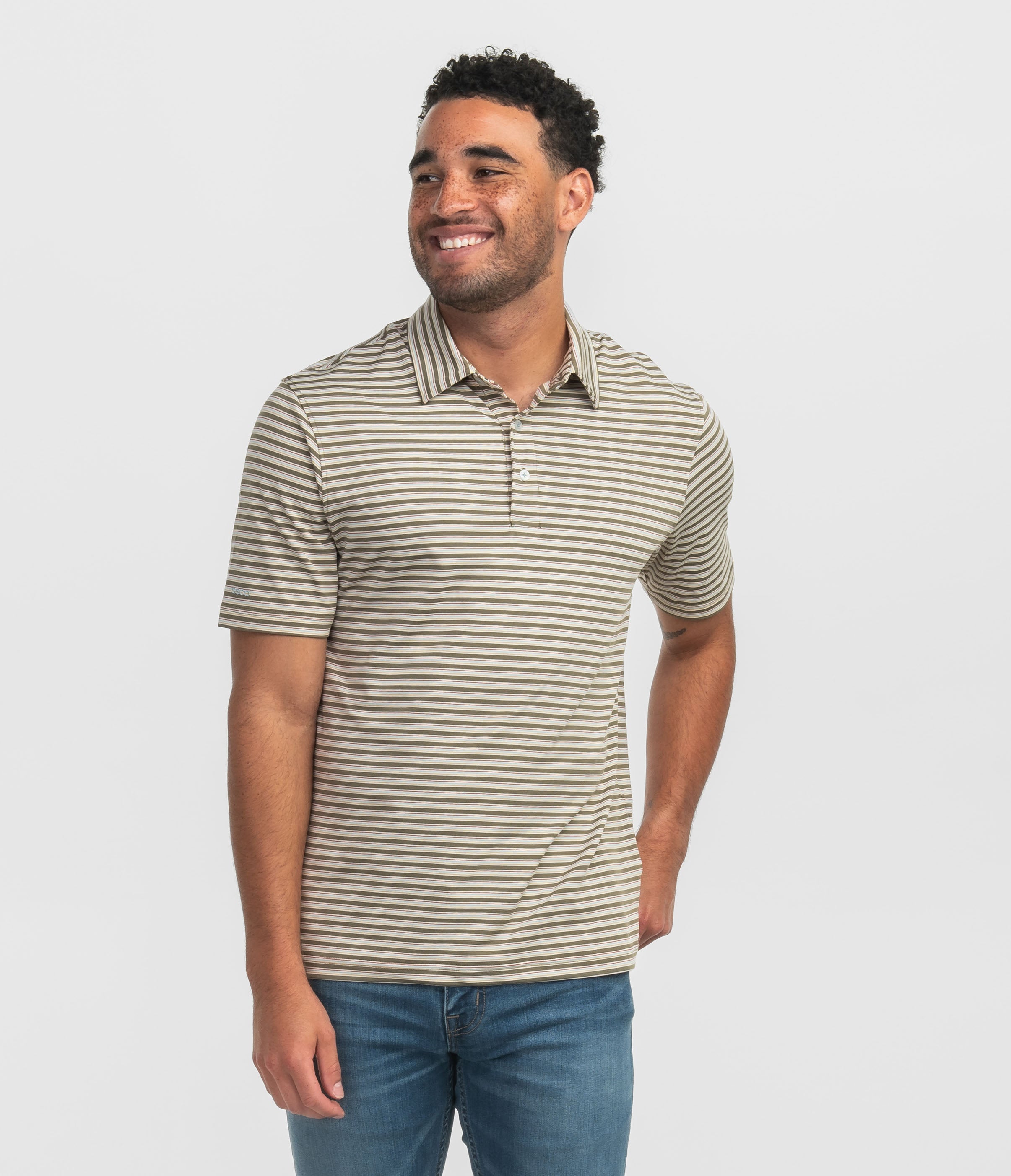 Brookhaven Stripe Polo - Backcountry - Image 1