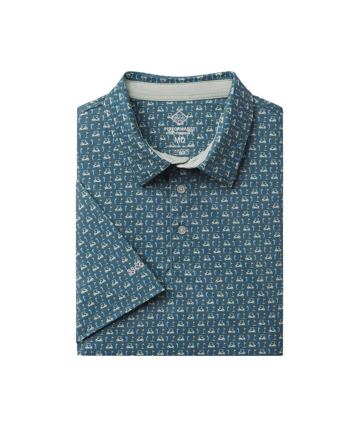 Perfect Round MotionTech Polo SS - Back Nine - image 1