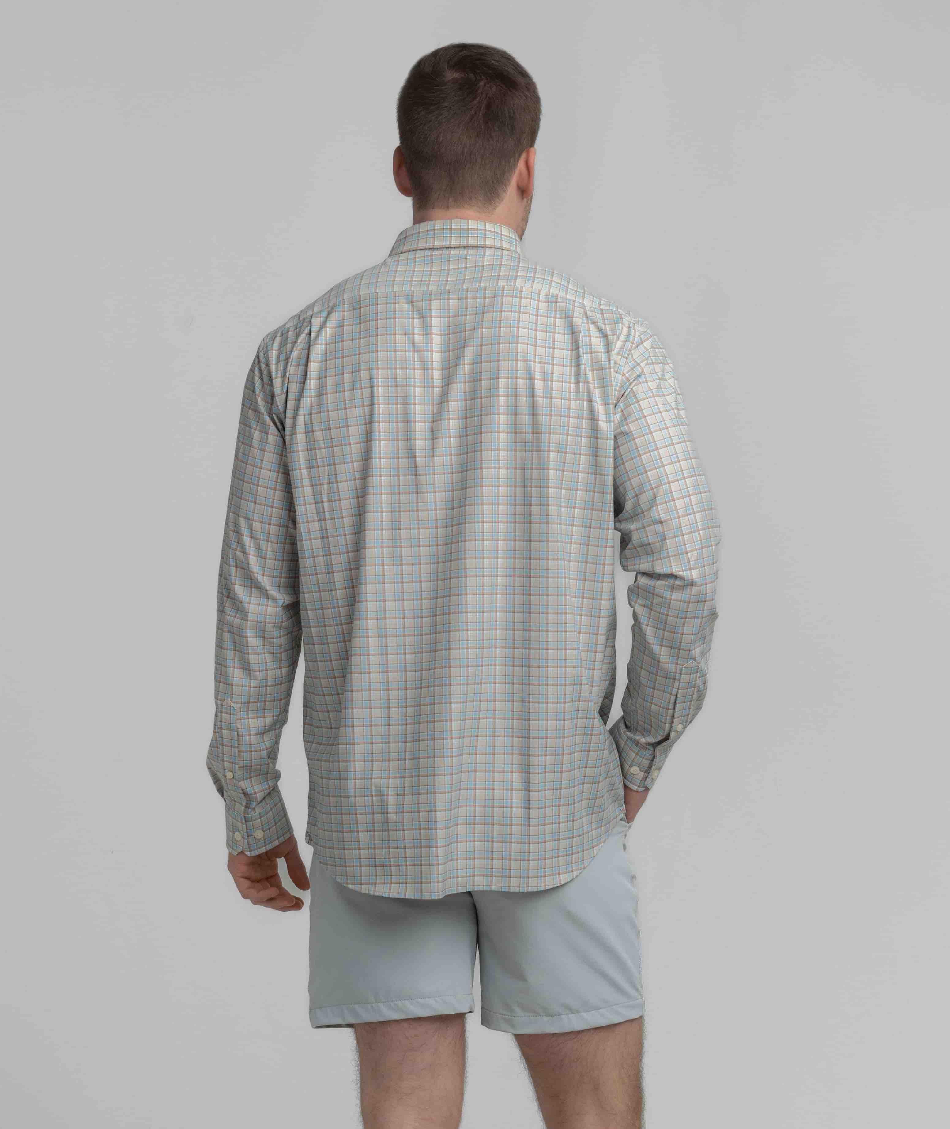 Anderson Plaid LS - Angora - Image 3