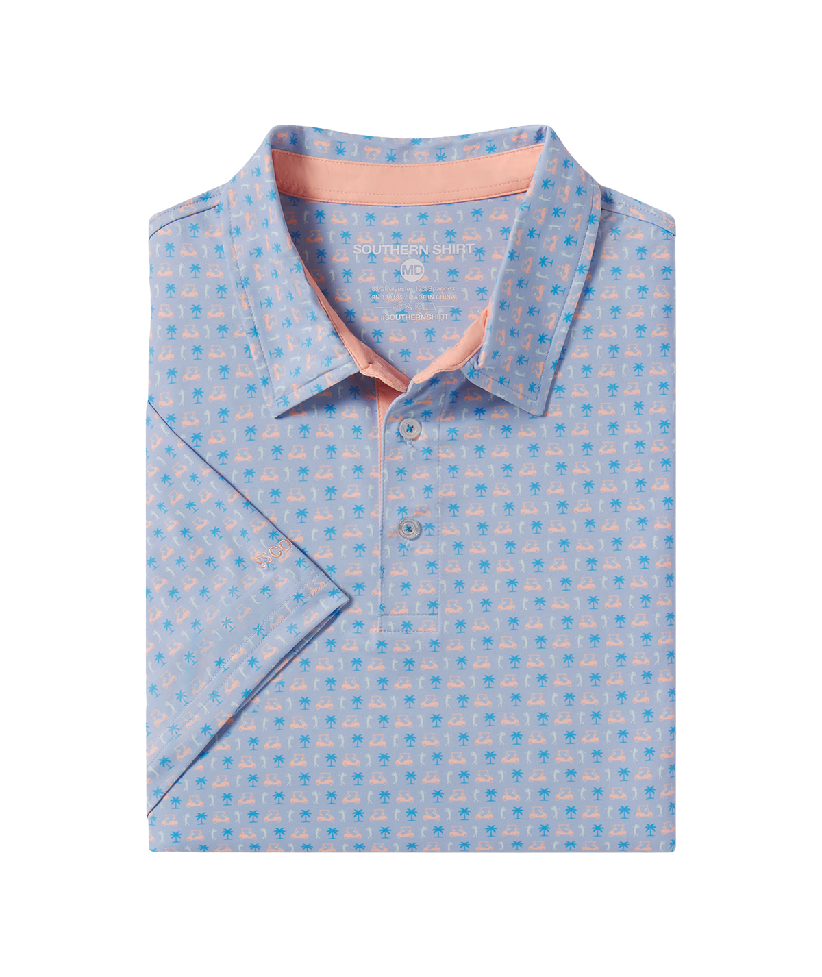 Par Fore Printed Polo - Hole in One - Image 1