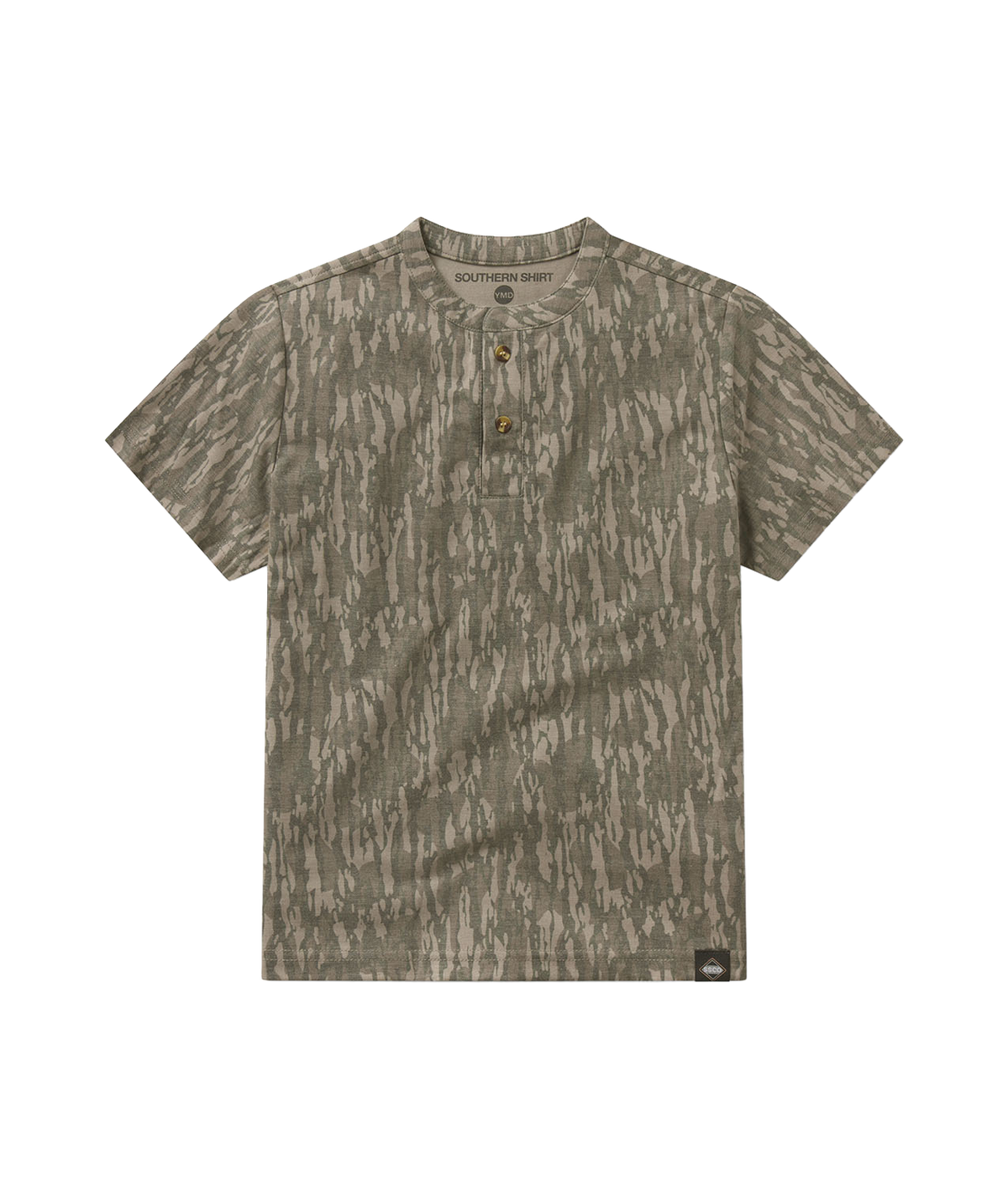 Boys Max Comfort Henley SS - Tree Bark - image 2