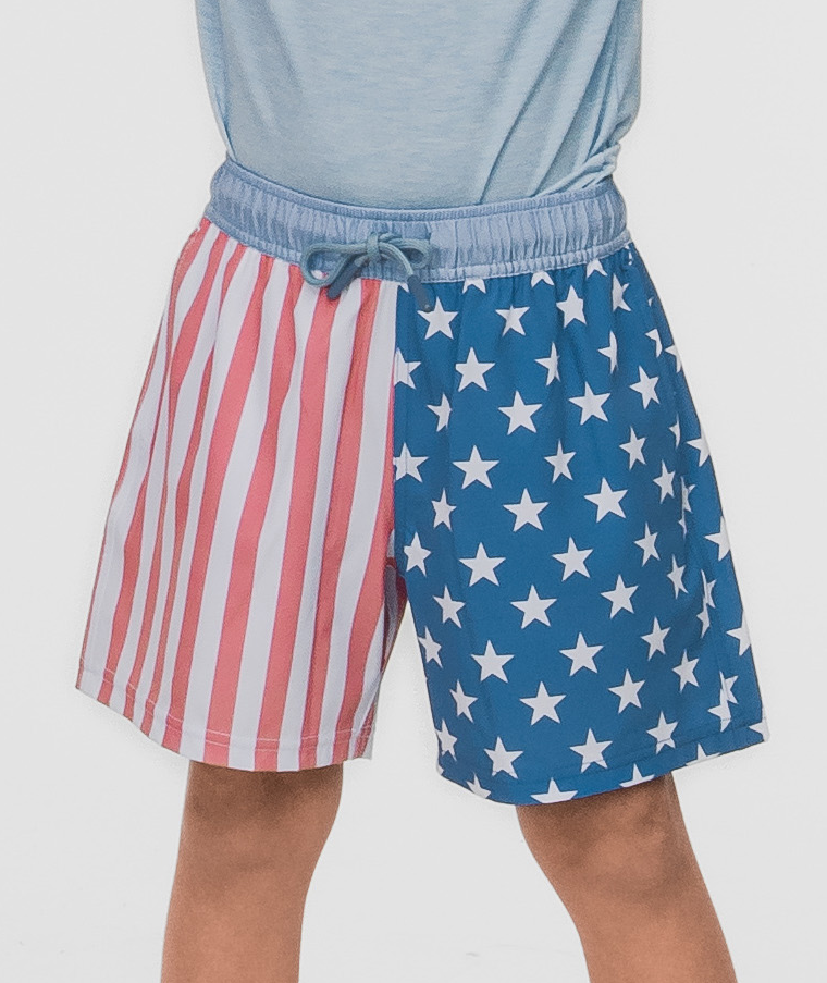 Boys Freedom Rider Swim Shorts - Freedom Rider - Image 3