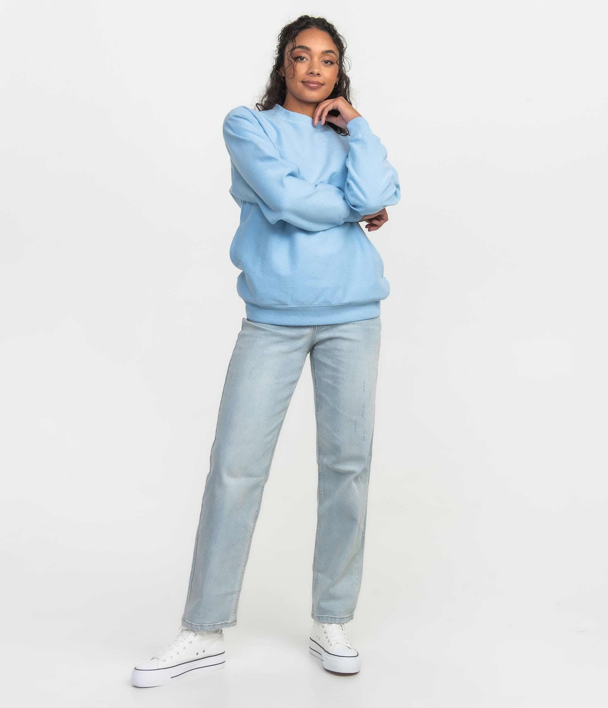 Washed Fleece Sweatshirt - Crystal Lake - Image 3