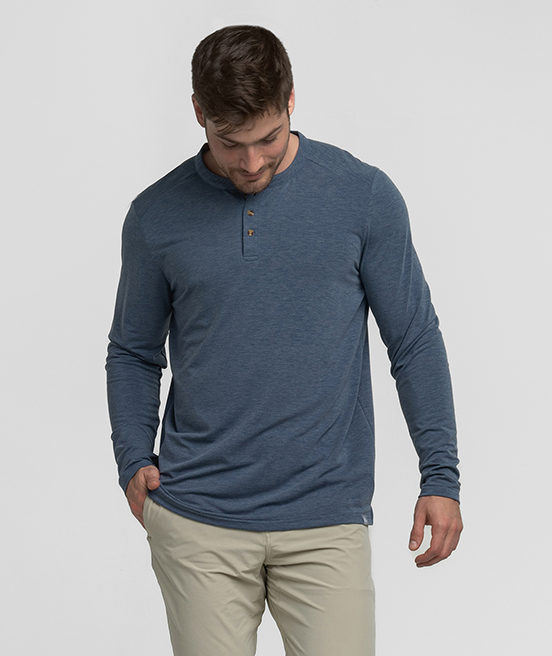 Max Comfort Henley LS