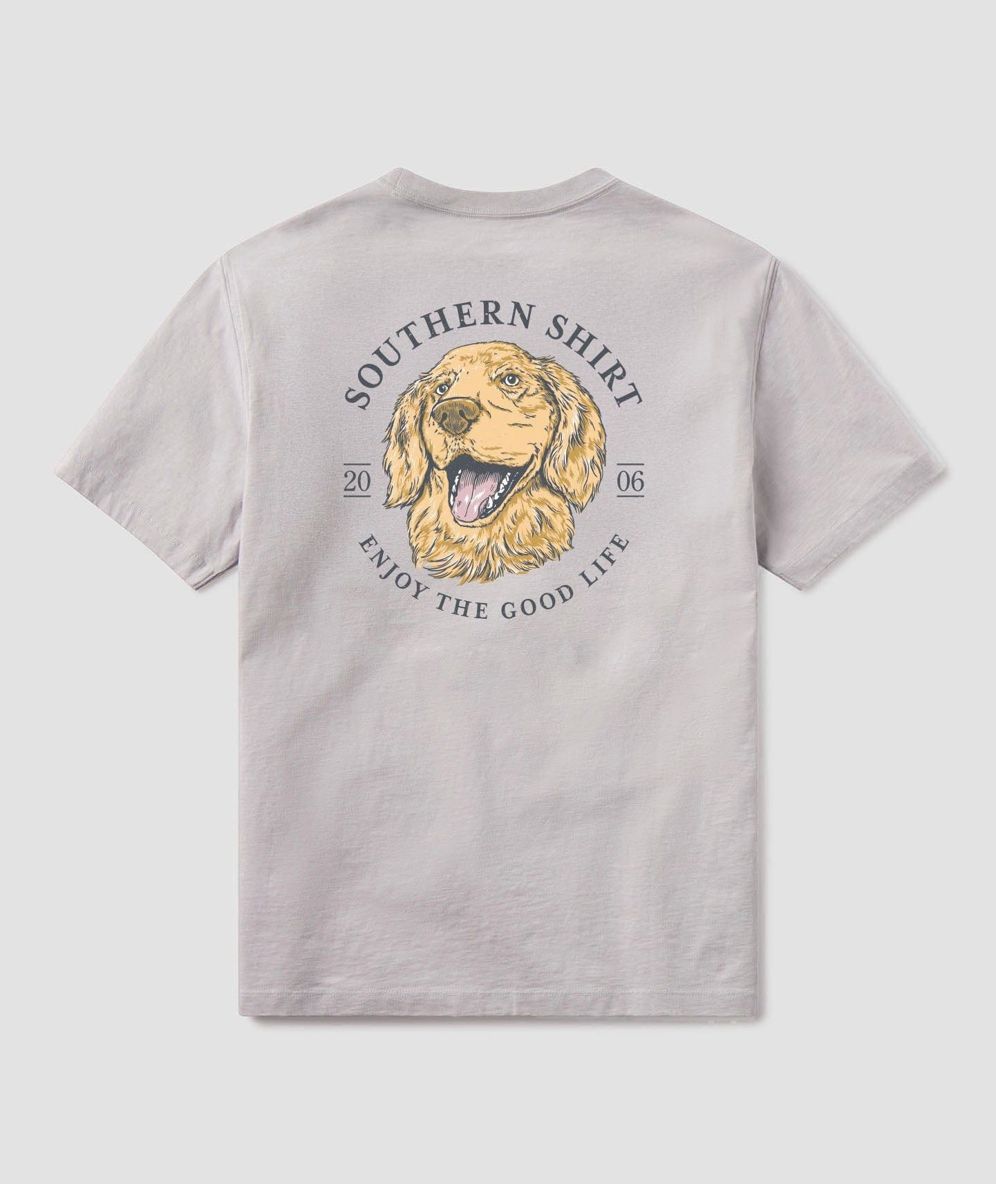 Dog Days Badge Tee SS - Harbor Slate - Image 1