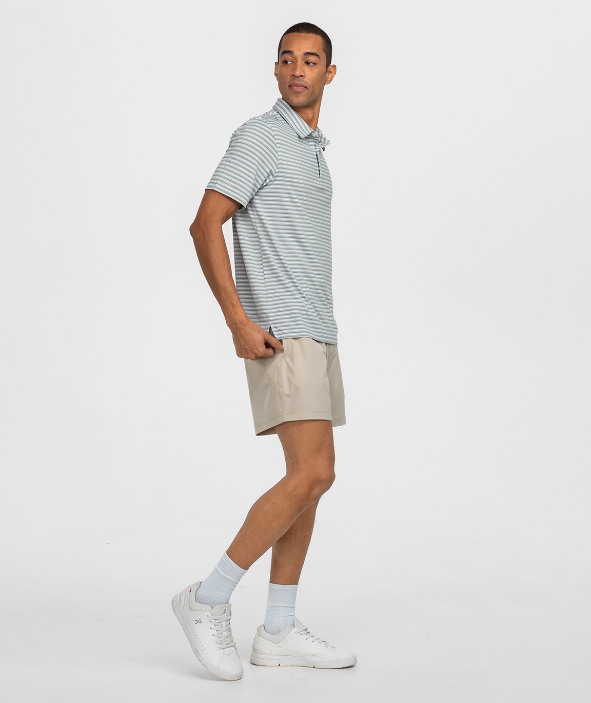 Tybee Stripe Polo - Ridgerider - Image 3