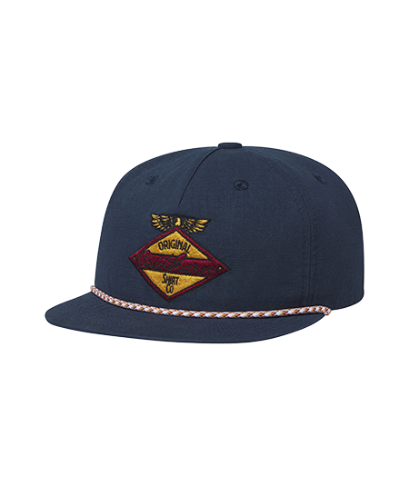 Ripstop 5 Panel Snapback - Classic Navy - image 1