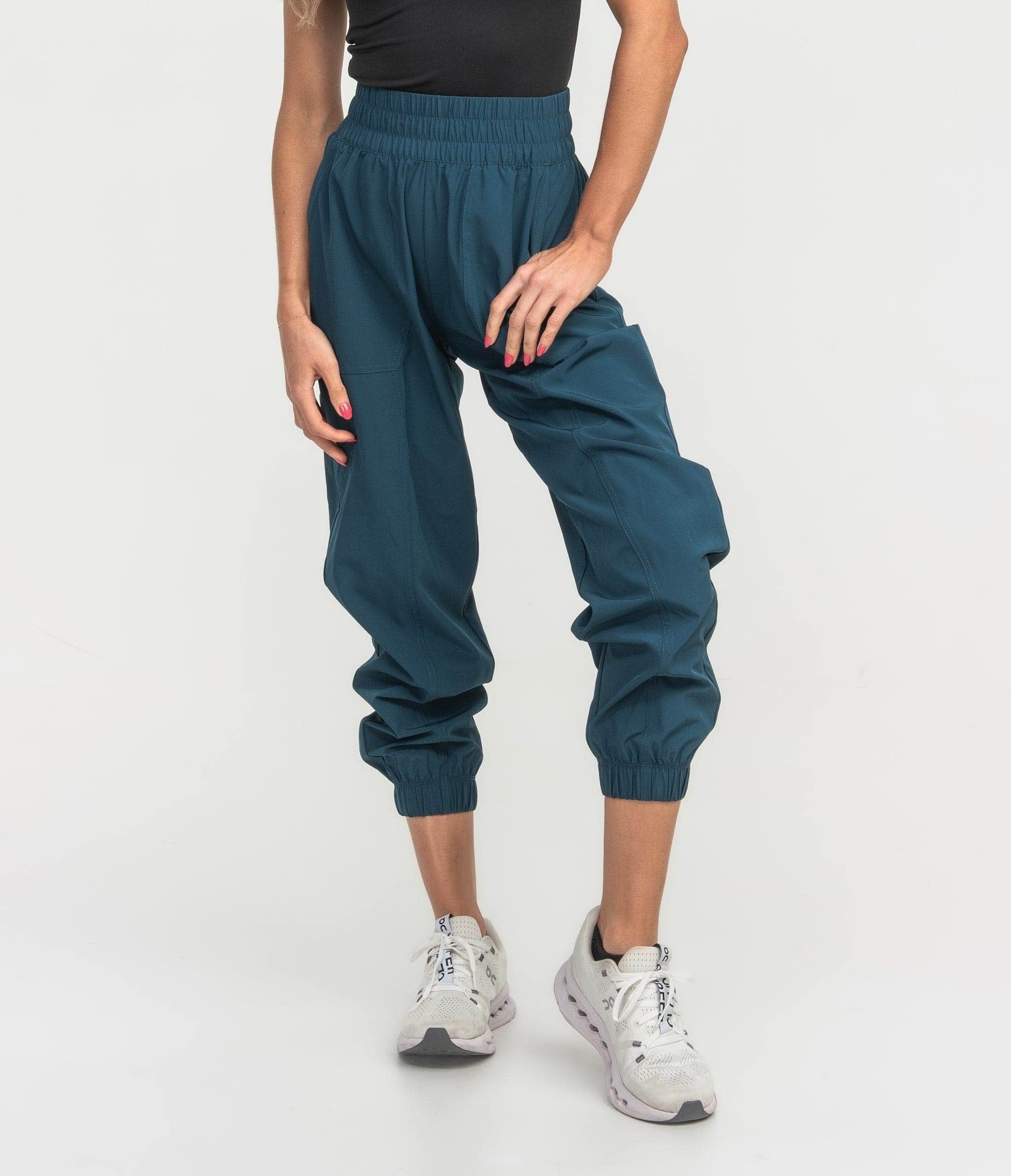 Hybrid Joggers - Energetic Teal - Image 1