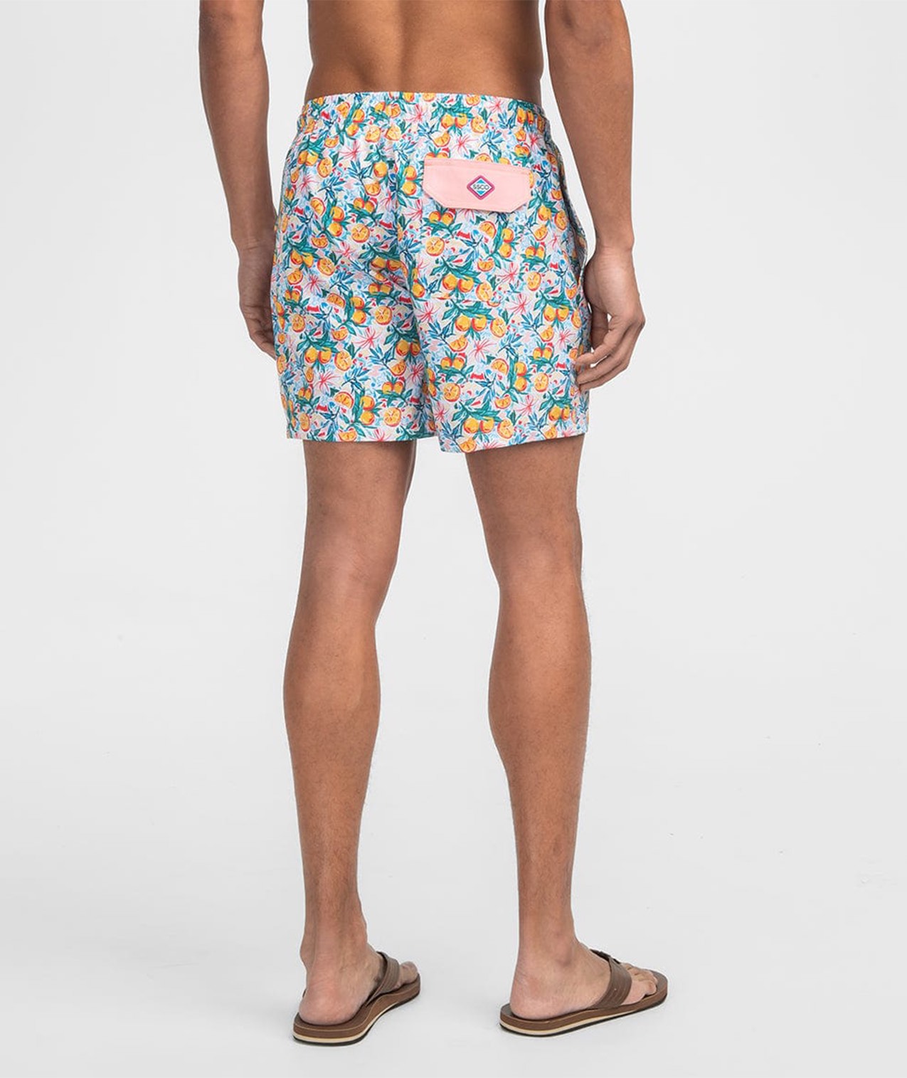 Orange You Glad Swim Shorts - Orange You Glad - Image 3