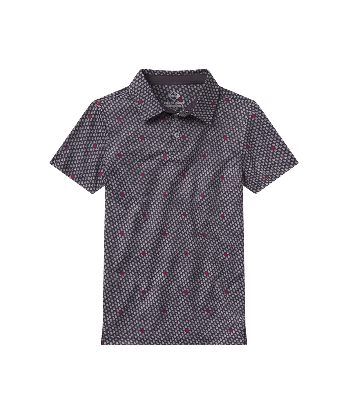 Boys Kickoff Camo MotionTech Polo - Dawg Walk Camo - image 1