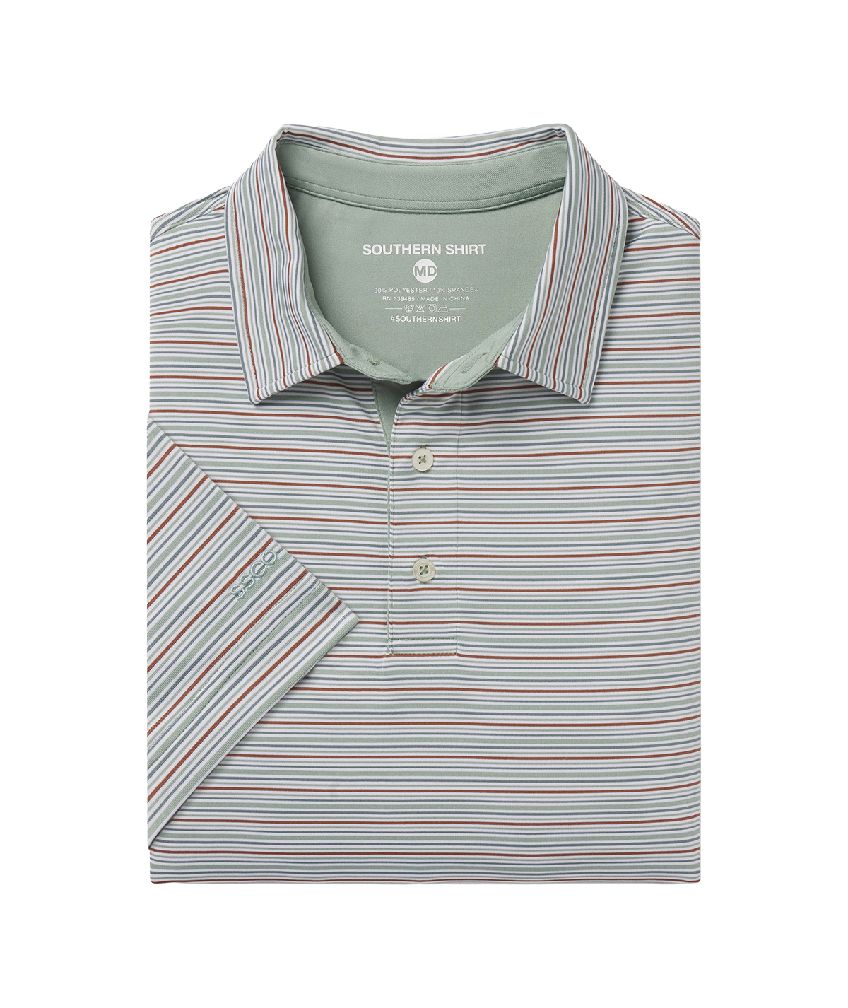Sawgrass Stripe Polo - Alpine - Image 1