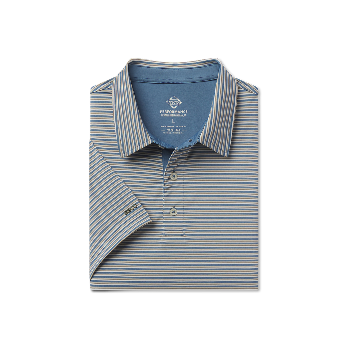 Crestline Stripe Polo - Charleston - image 1