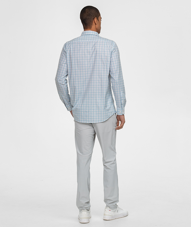 Willowbend Plaid LS - Folkstone Gray - Image 4