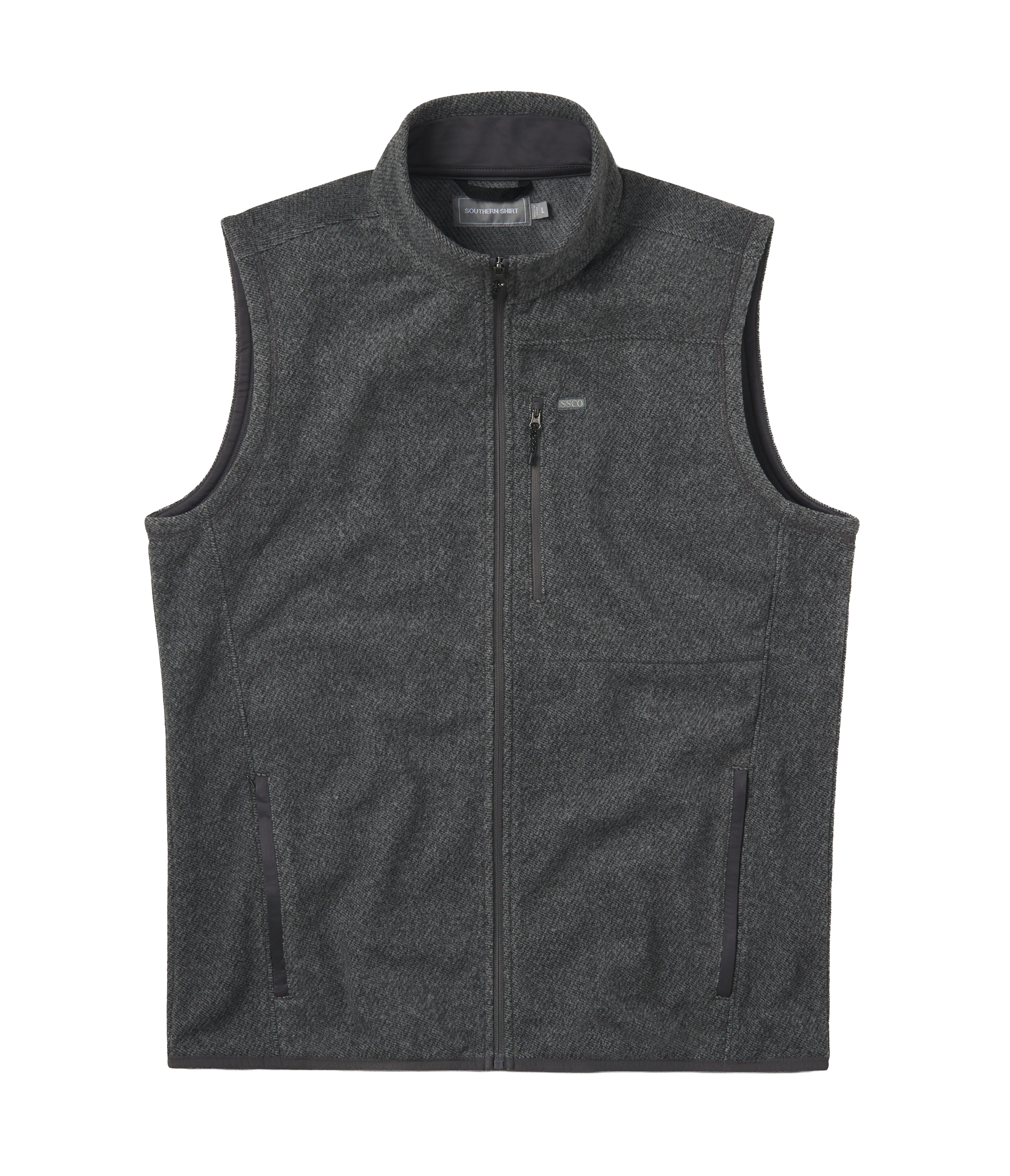 Stretch Twill Vest - Iron Ore - Image 1