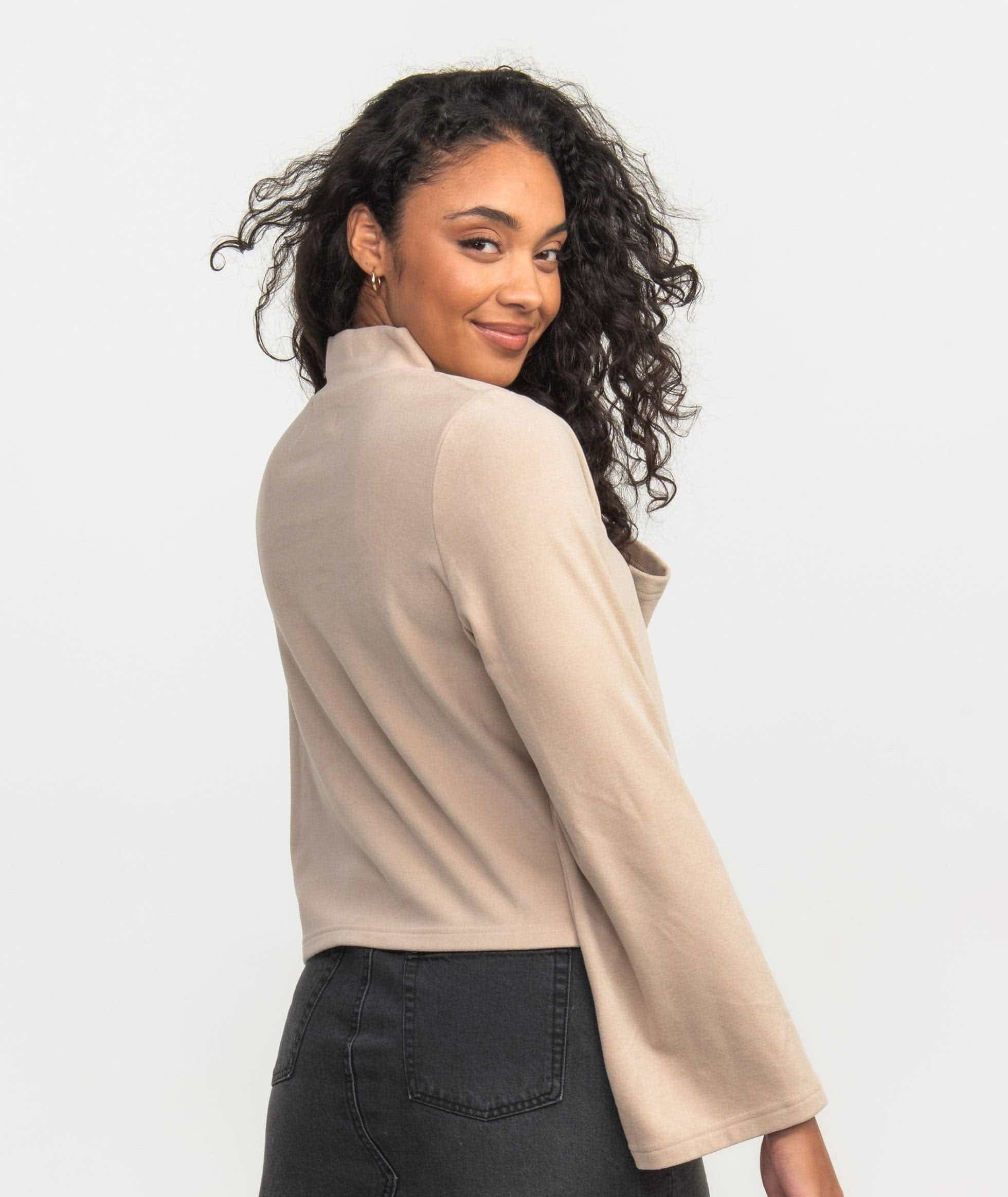 Elevated Sweatshirt - Mocha Tan - Image 2