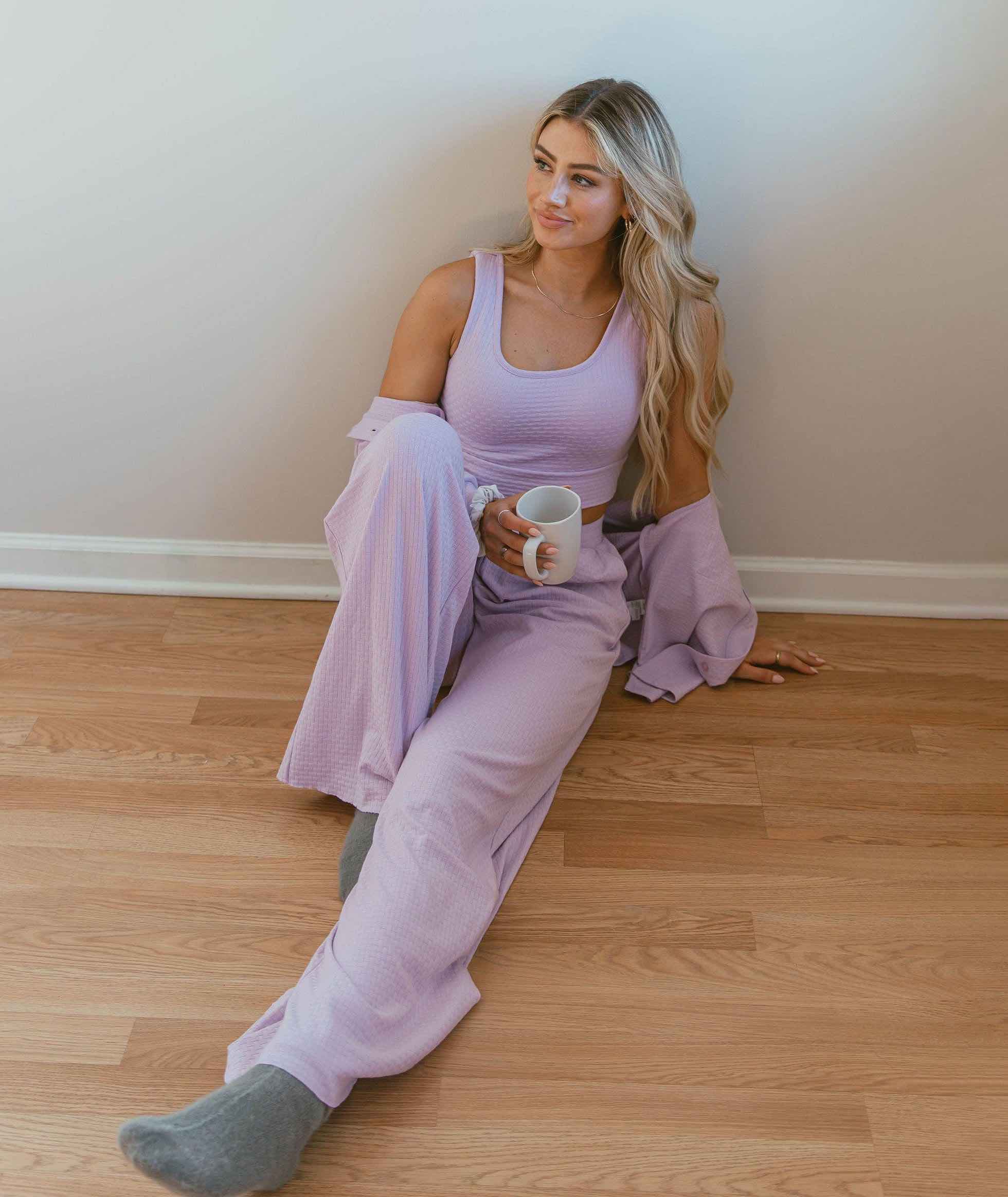 Sincerely Soft PJ Party Pants - Pastel Lilac - Image 3