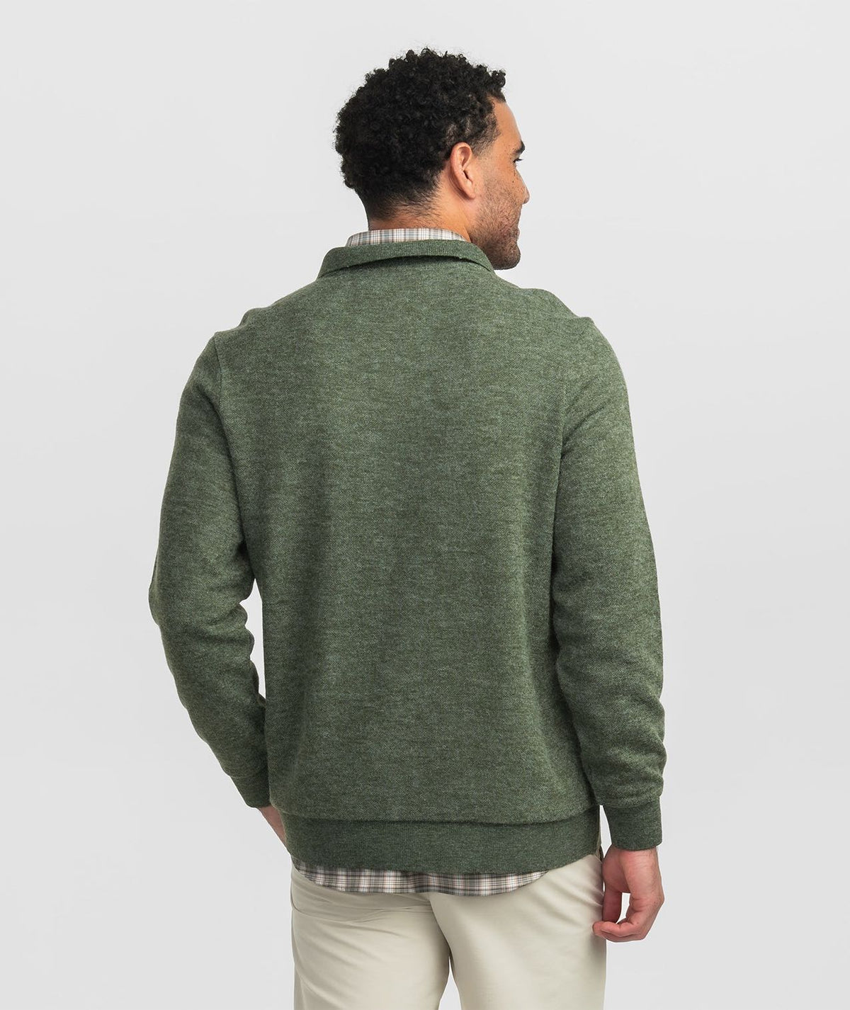 Sweater Fleece Elevated Pullover - Cedar - image 3