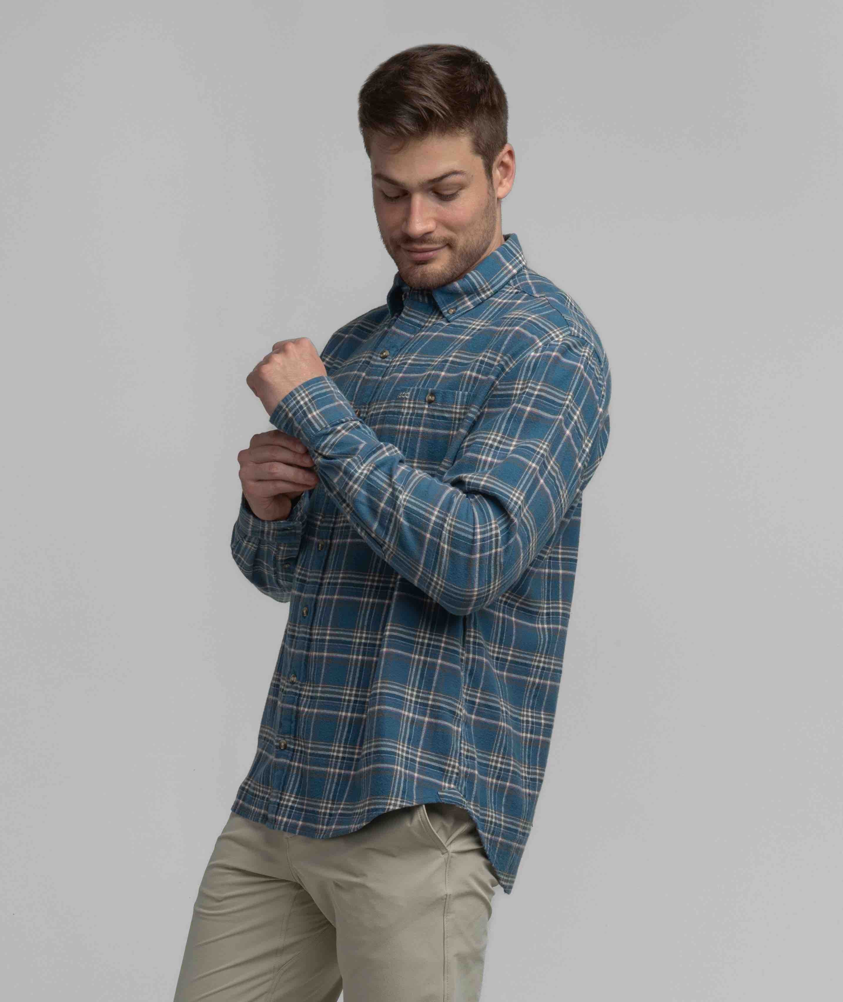 Walker Washed Flannel LS