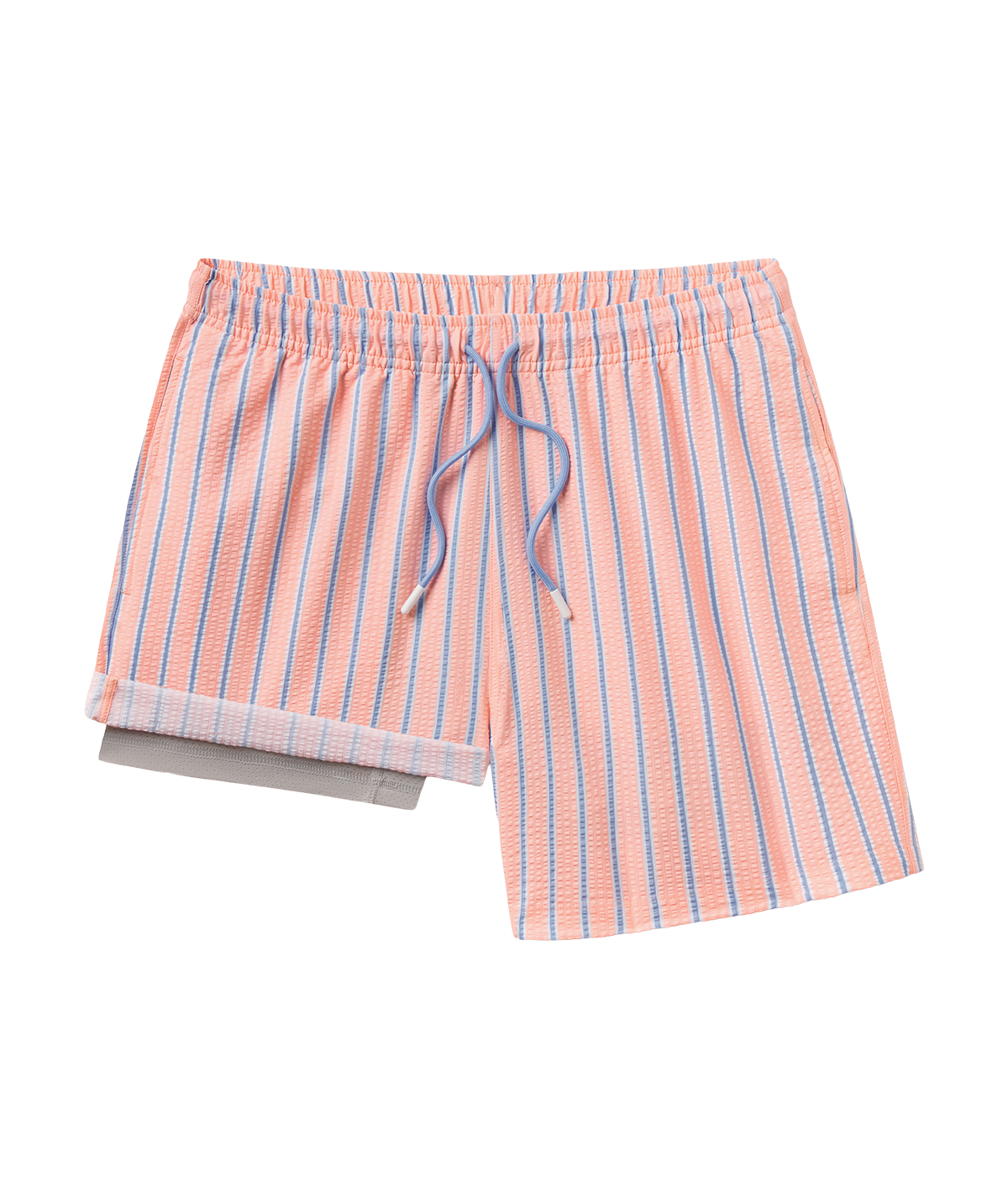 Boardwalk Seersucker Swim Shorts