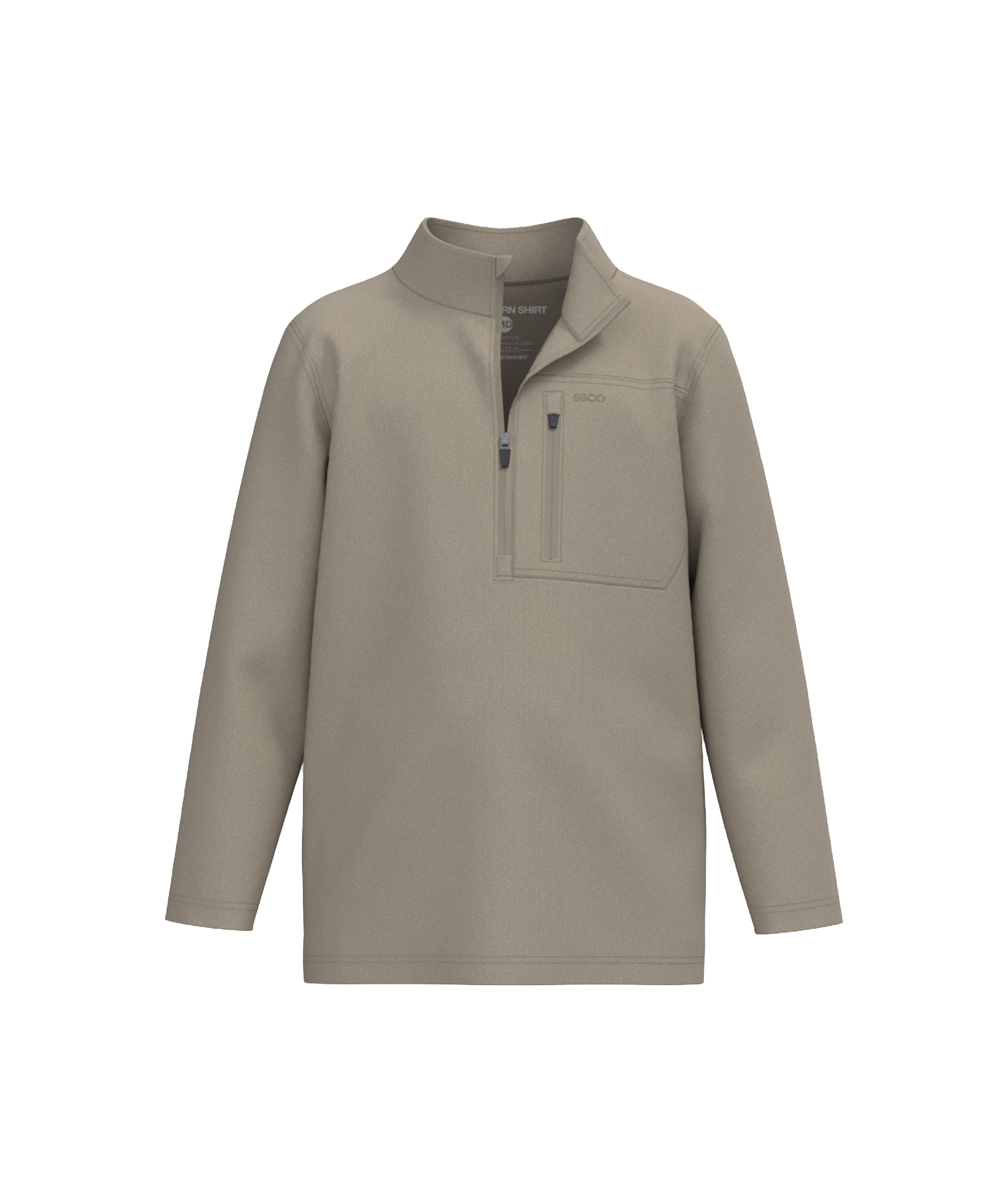 Youth Boys Cart Club Performance Pullover - Mojave - Image 1