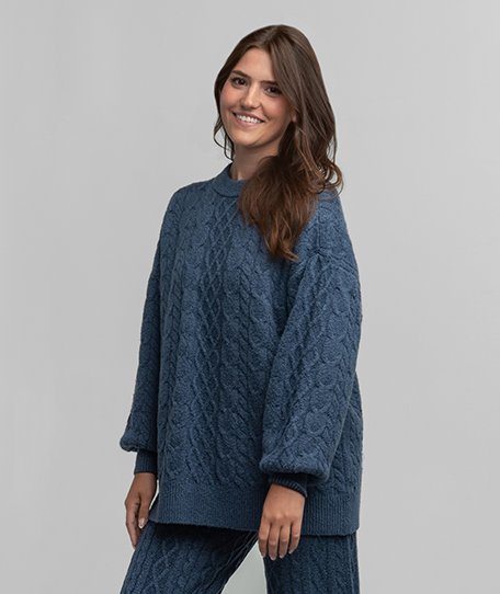 Comfy Cozy Cable Sweater