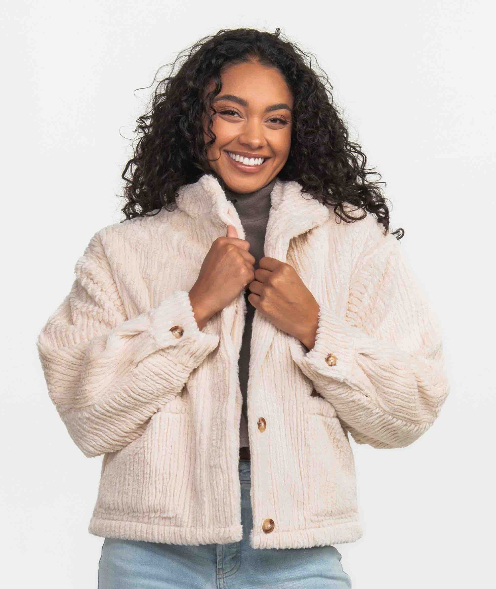 Peyton Sherpa Pile Jacket