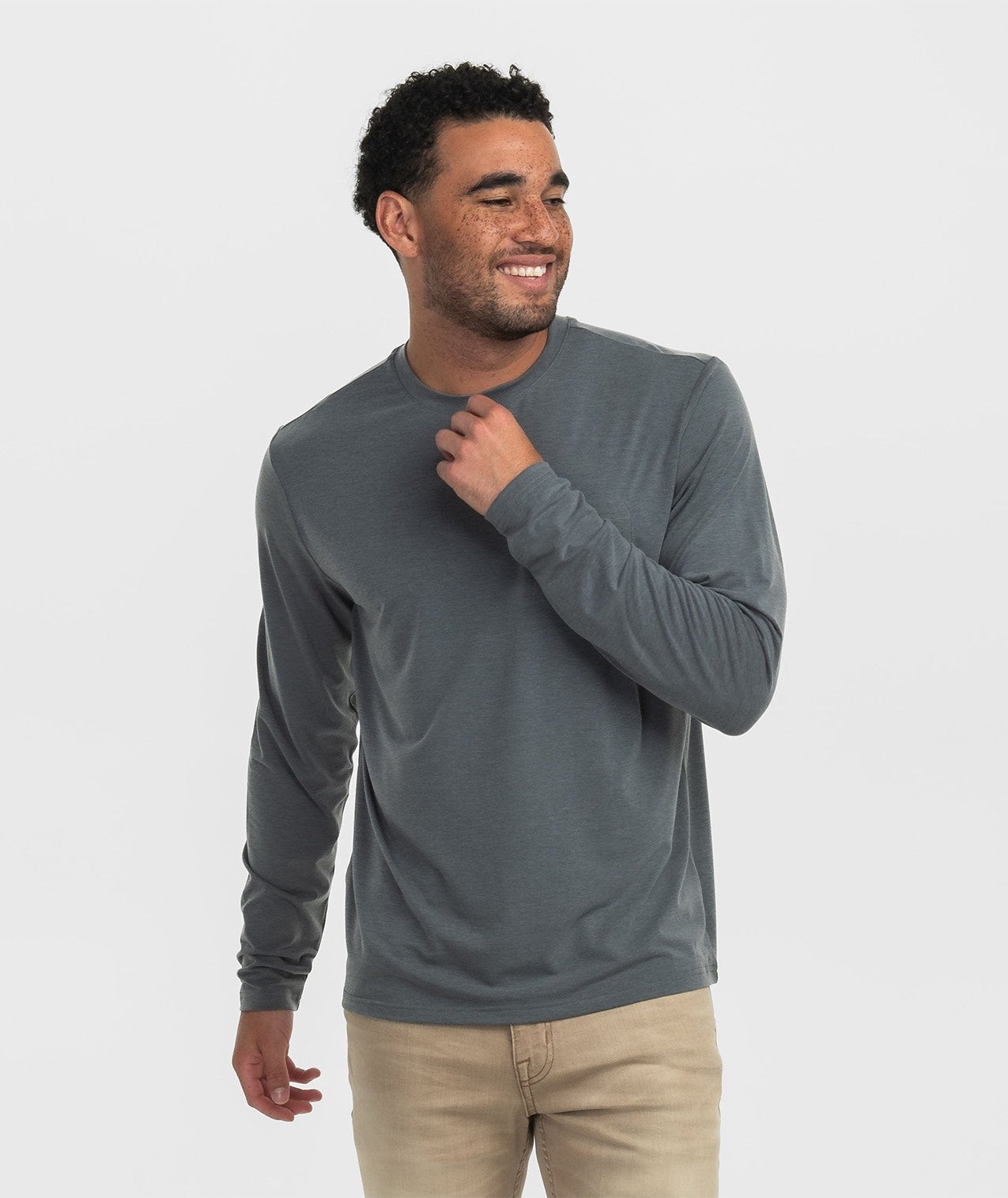 Max Comfort Pocket Tee LS