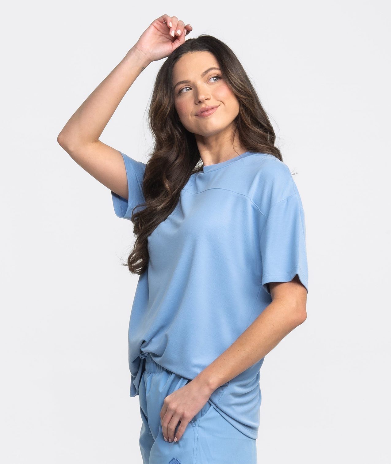 Relaxed Essential Top - Blue Dream - Image 1