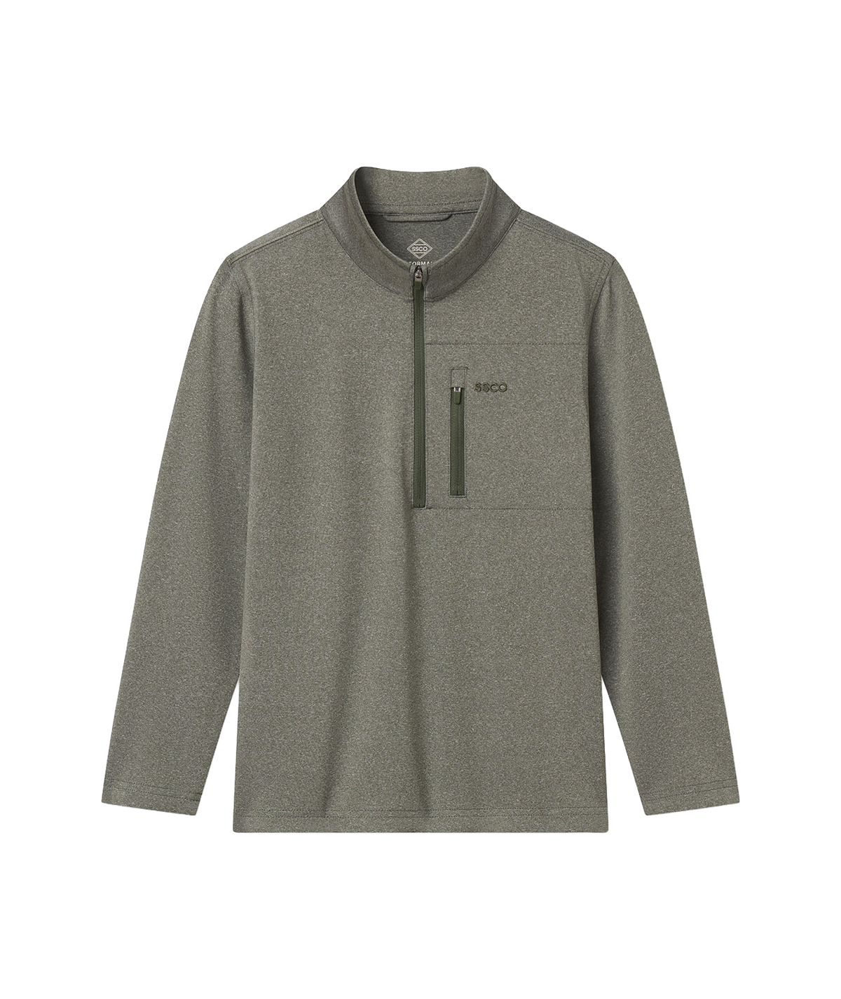 Youth Boys Cart Club Performance Pullover - Thyme - image 1