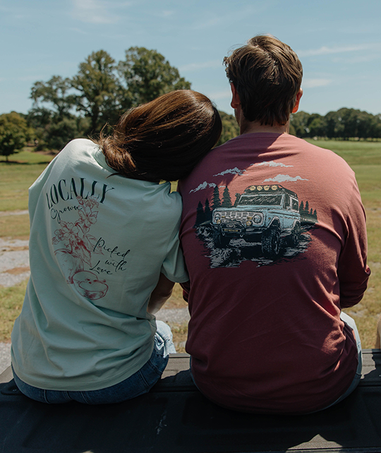Vintage Voyager Tee LS - Red River - Image 2