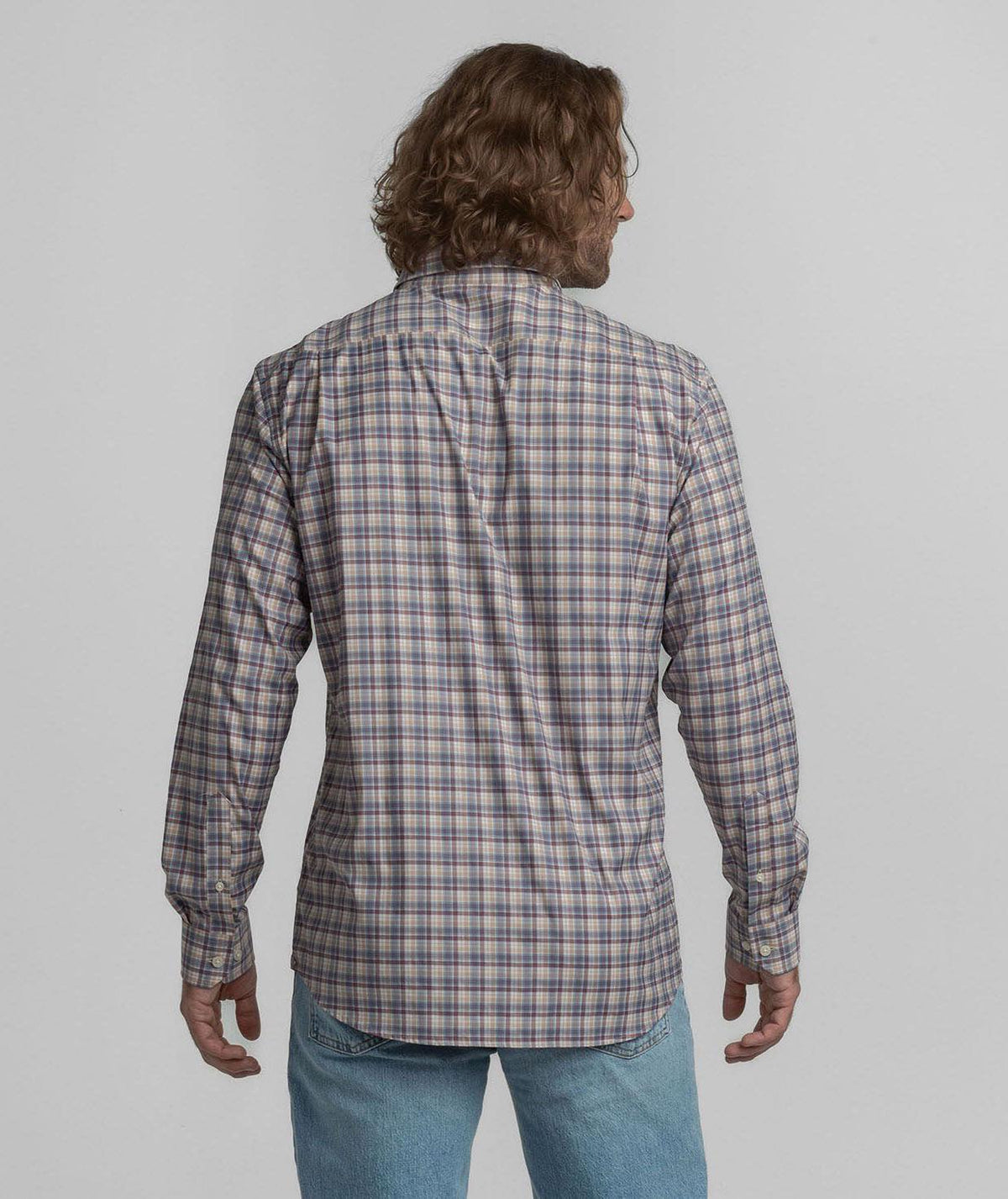 Ridgeside Plaid LS - Desert Frost - image 3