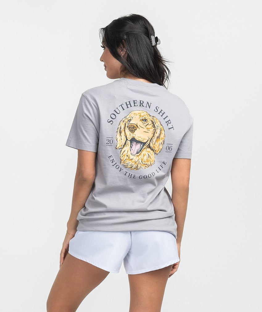 Dog Days Badge Tee SS - Harbor Slate - Image 3