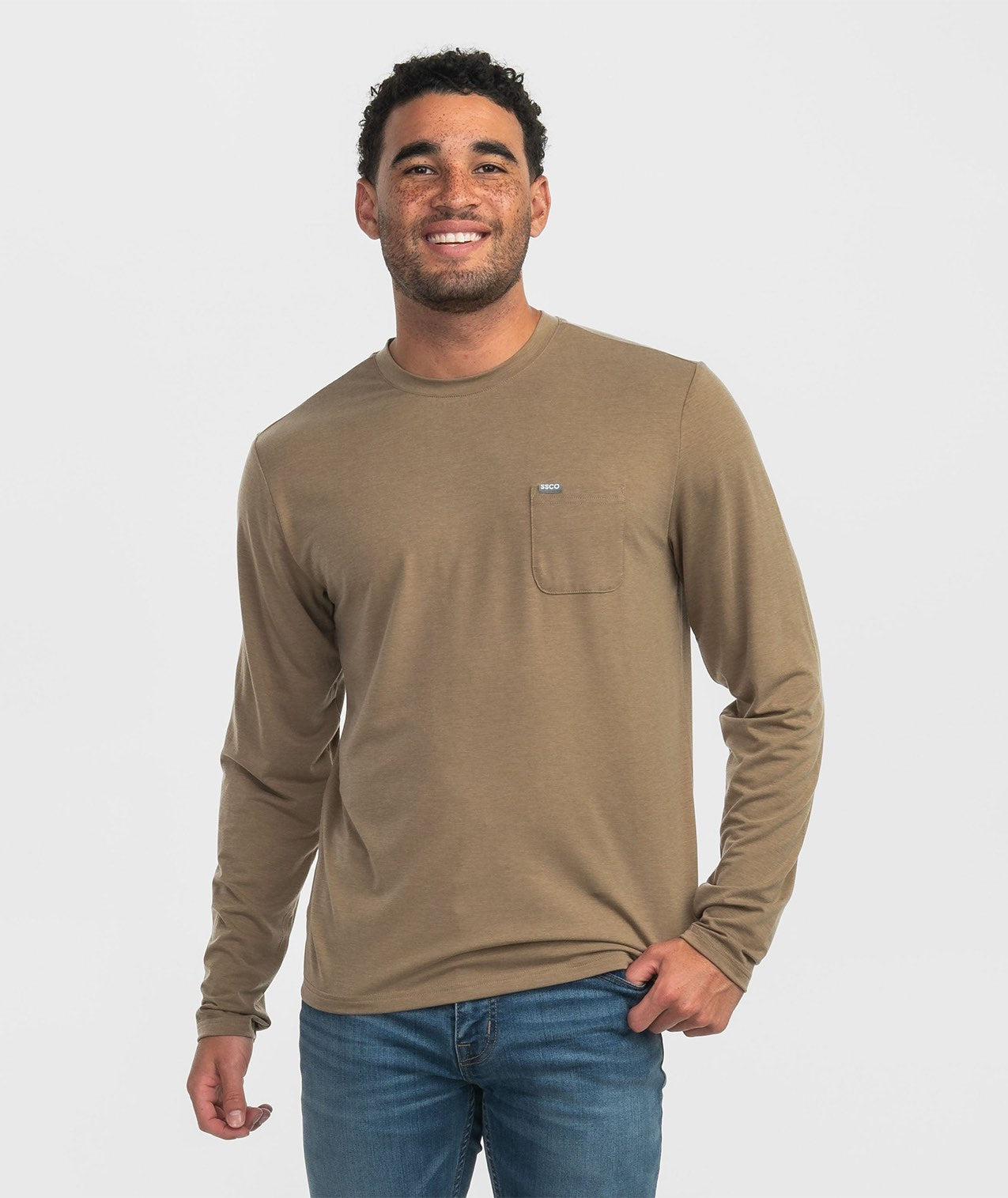 Max Comfort Pocket Tee LS